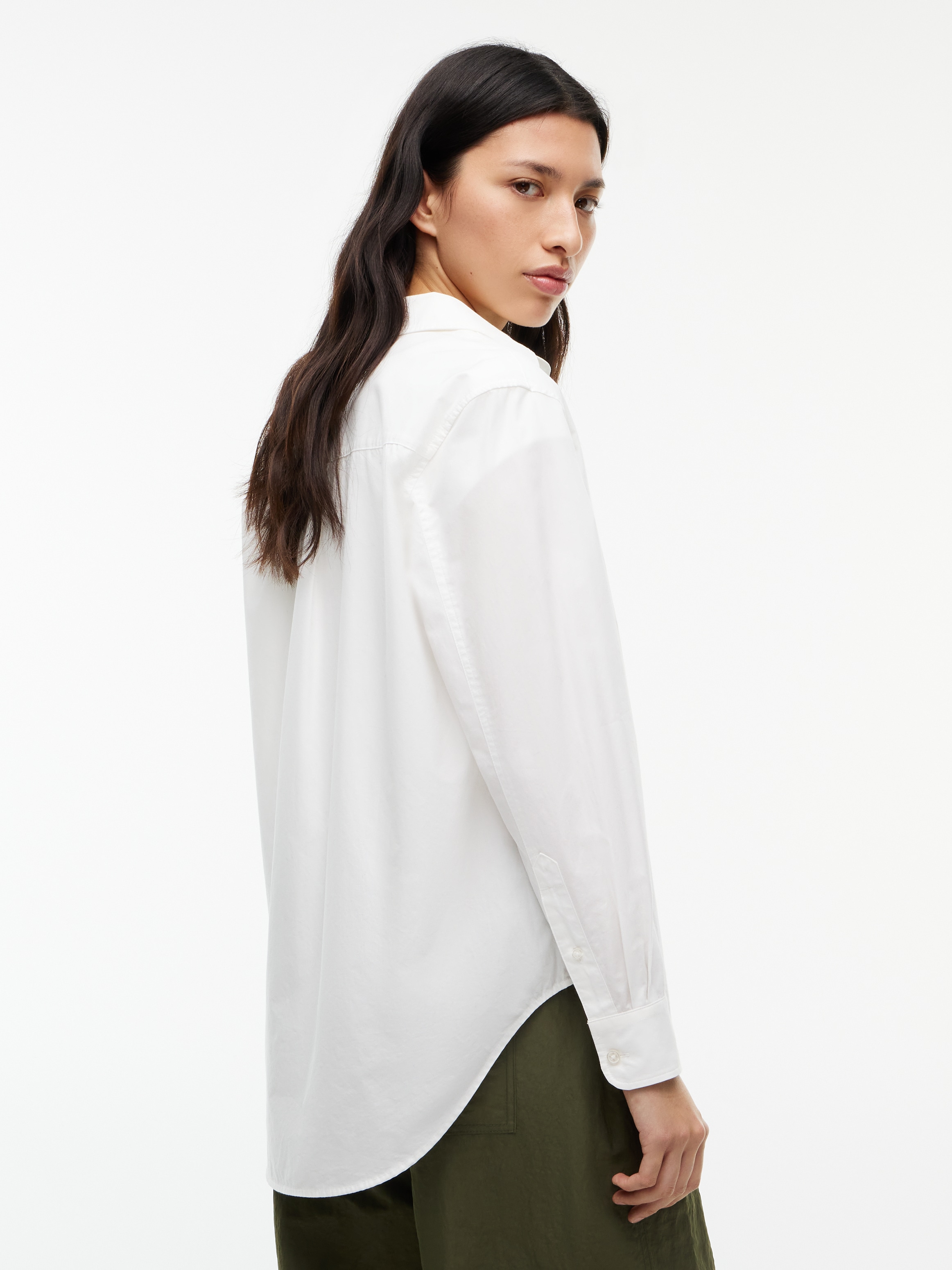 Tommy Jeans Langarmbluse »TJW RLX ESSENTIAL SHIRT« Baumwolle,  relaxed fit