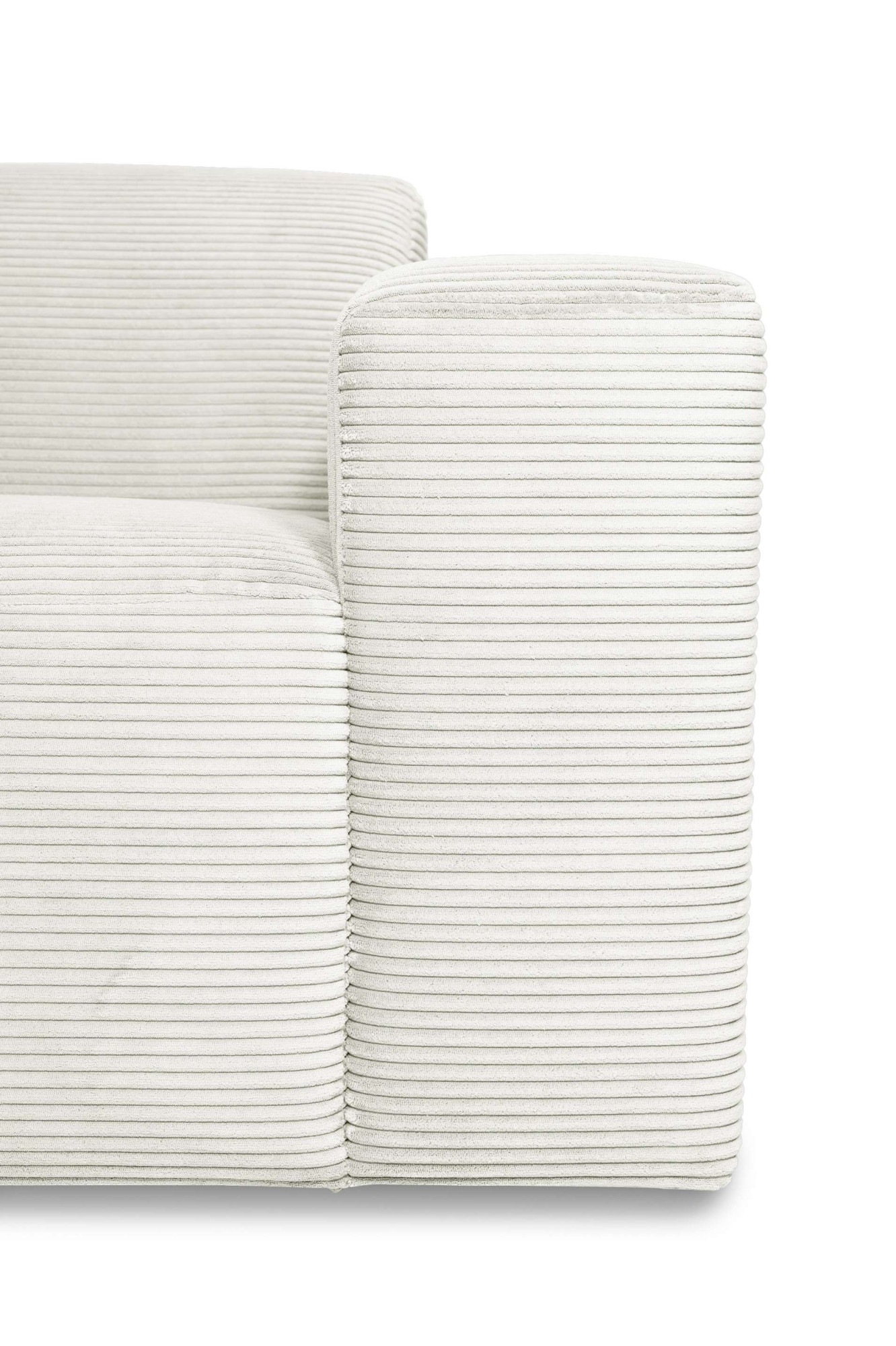 INOSIGN Ecksofa »Koa,228cm, L-Form, Modulsofa, Webstoff, Cord«, Designsofa, Set, Hocker inklusive, weicher Lounge-Sitzkomfort