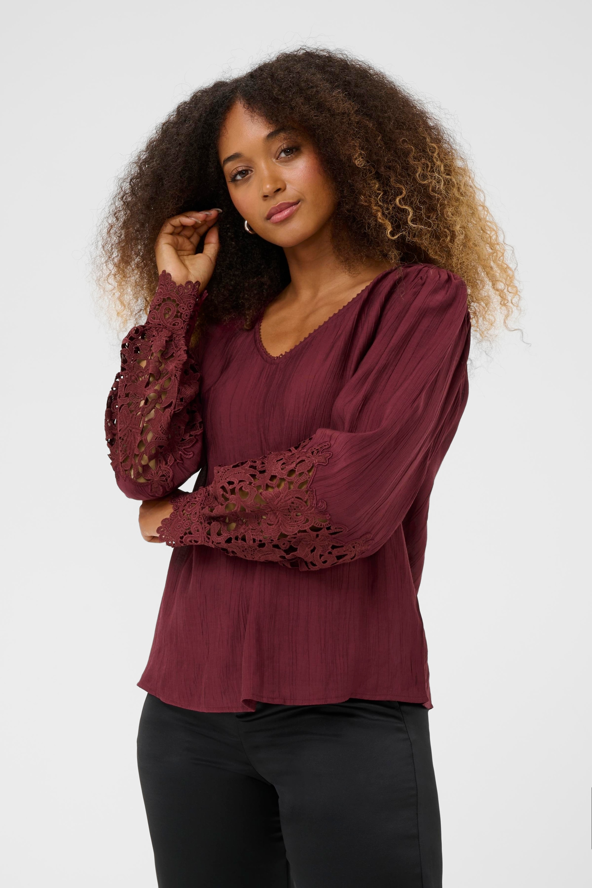 Cream Langarmbluse »Bluse langarm CRTina«