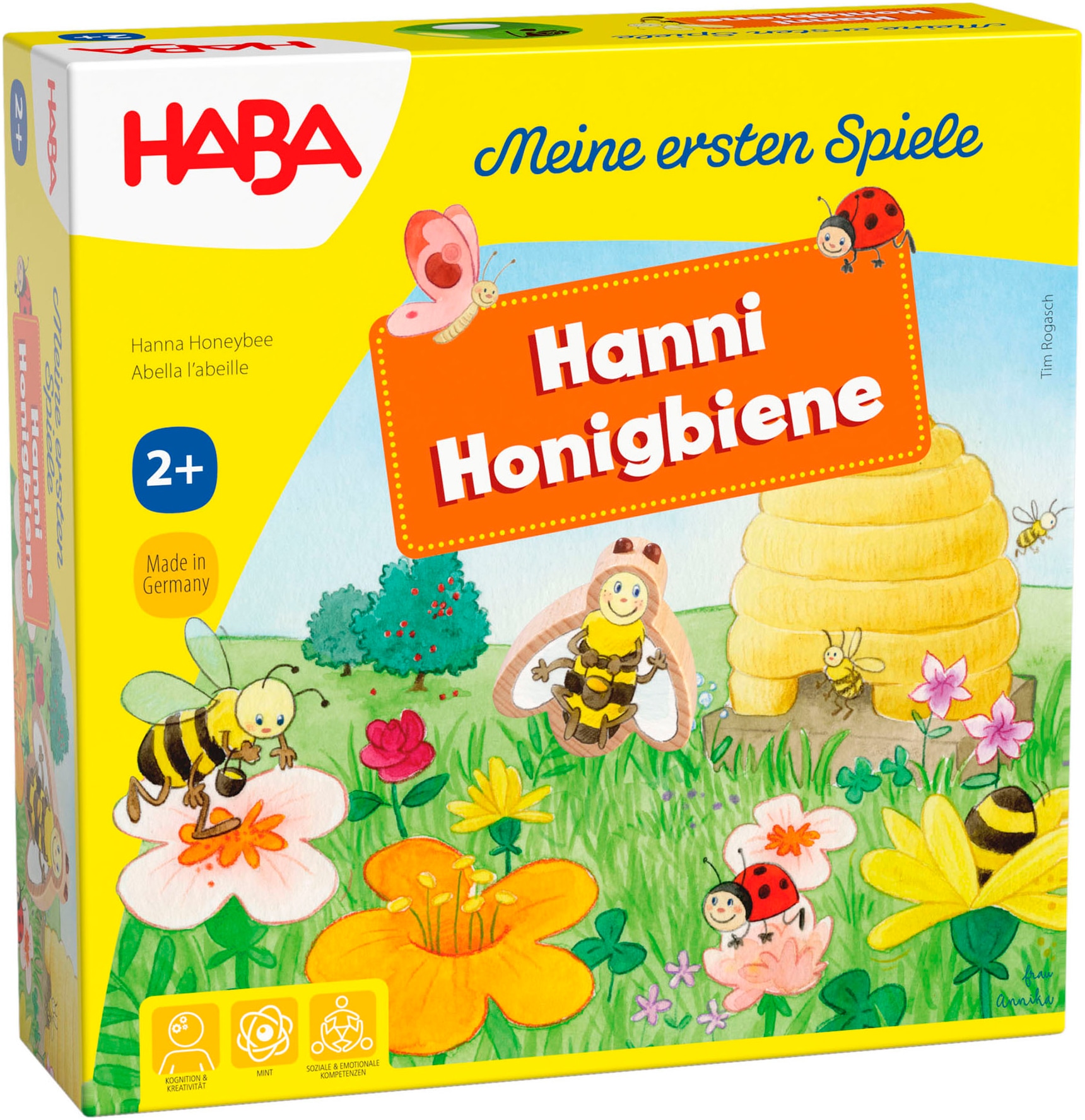 Haba Spiel »Meine ersten Spiele - Hanni Honigbiene«, Made in Germany