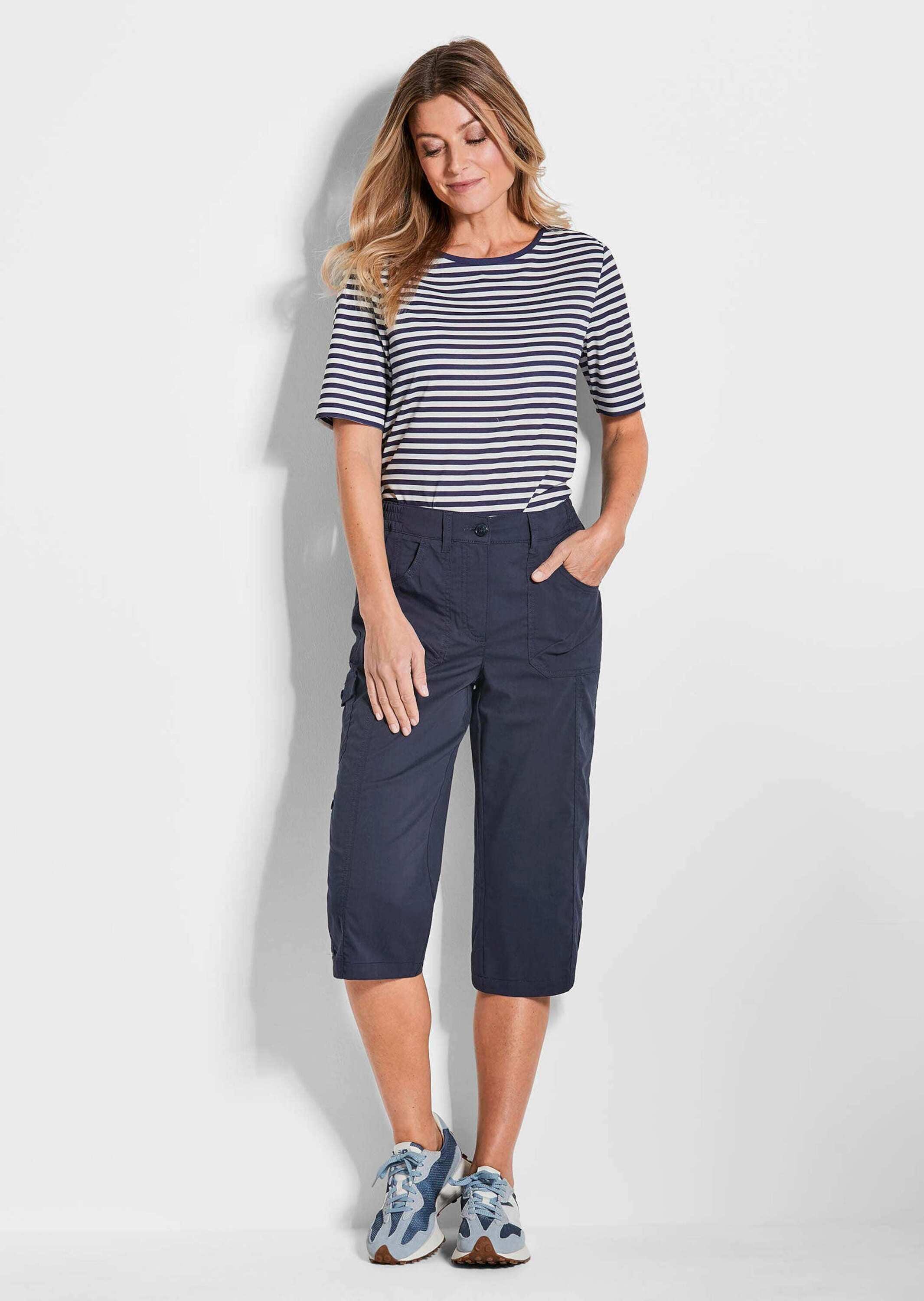 GOLDNER 7/8-Hose »Kurzgröße Sportive Outdoorhose, elastischer Bund«  Ohne