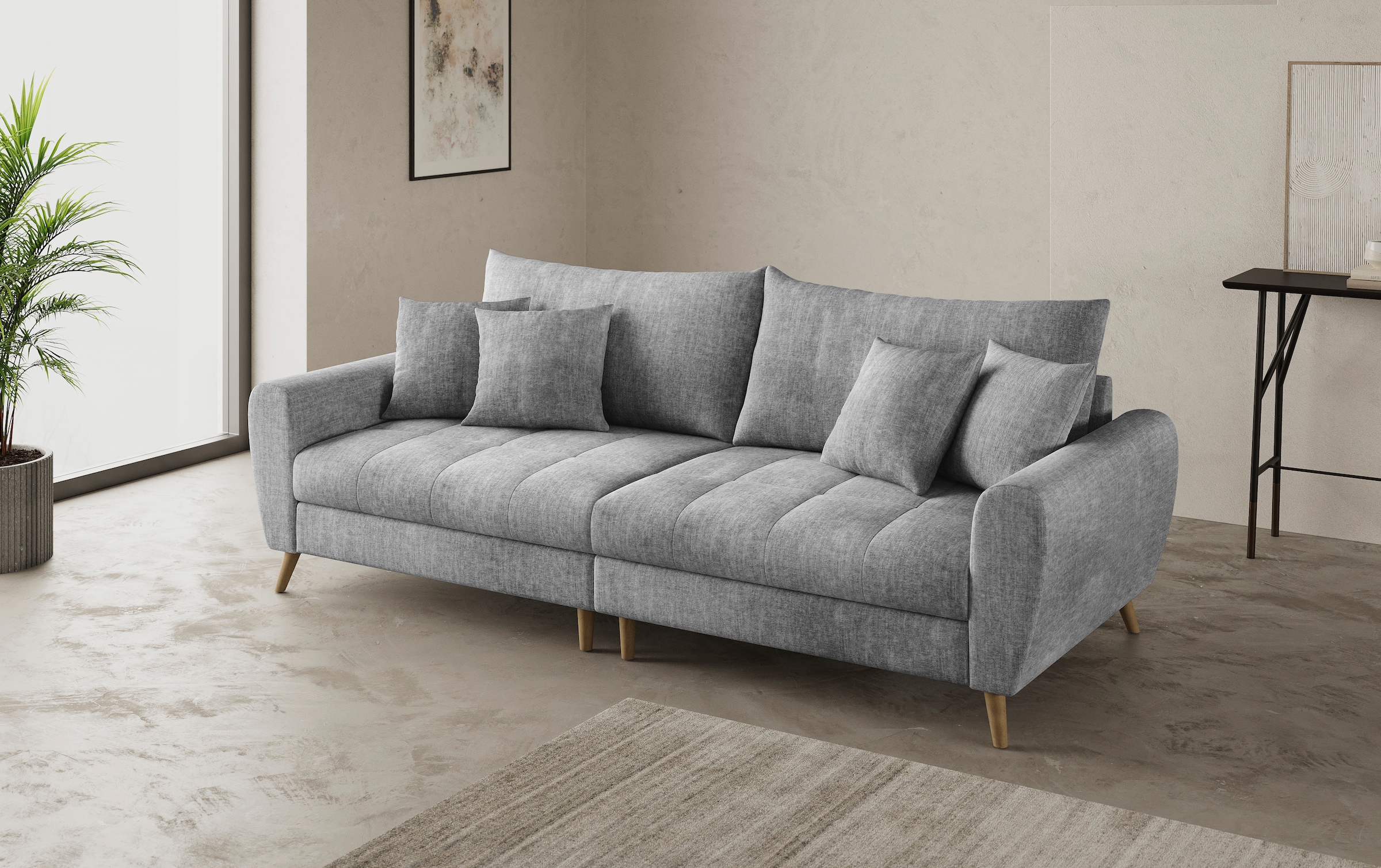 Mr. Couch Big-Sofa »Blackburn II«, Mit Kaltschaumpolsterung bis 140 kg belastbar