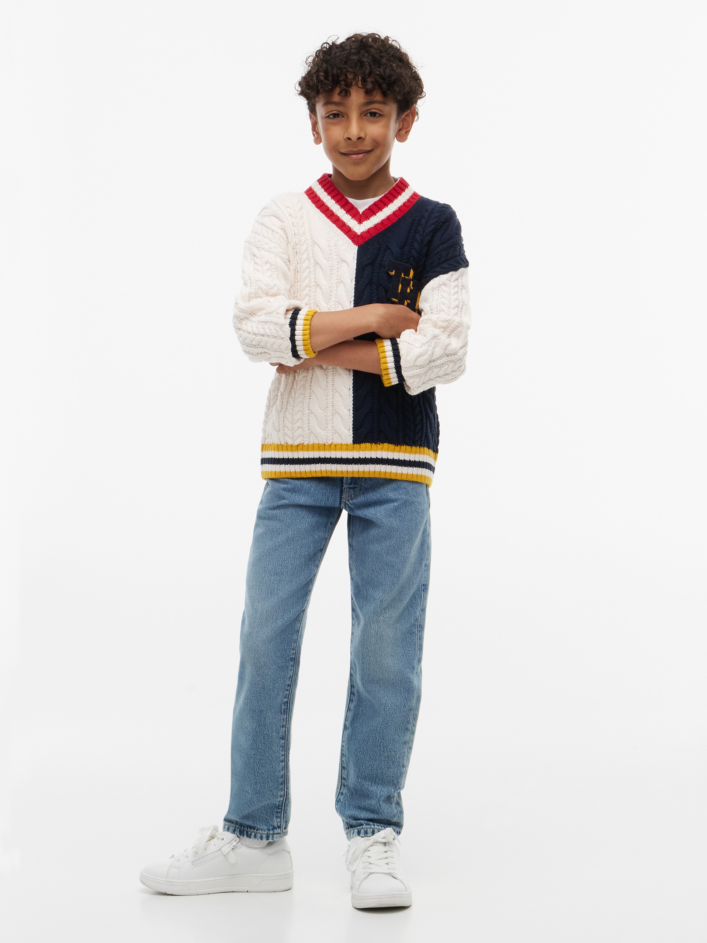 Tommy Hilfiger 5-Pocket-Jeans Straight Fit, Kinder bis 16 Jahre