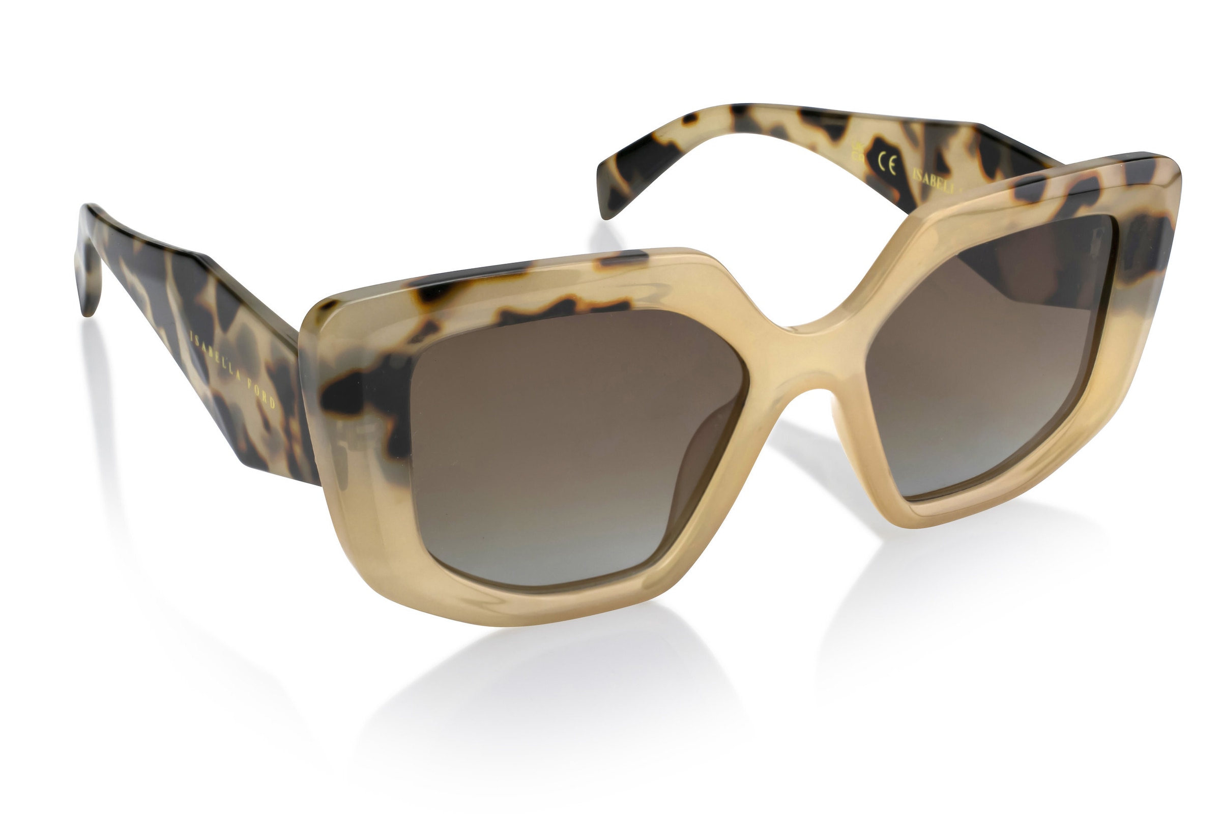 ISABELLA FORD Sonnenbrille »FA16-01« Glas 0,74 mm, polarisierte Gläser, UV400, CAT3.0