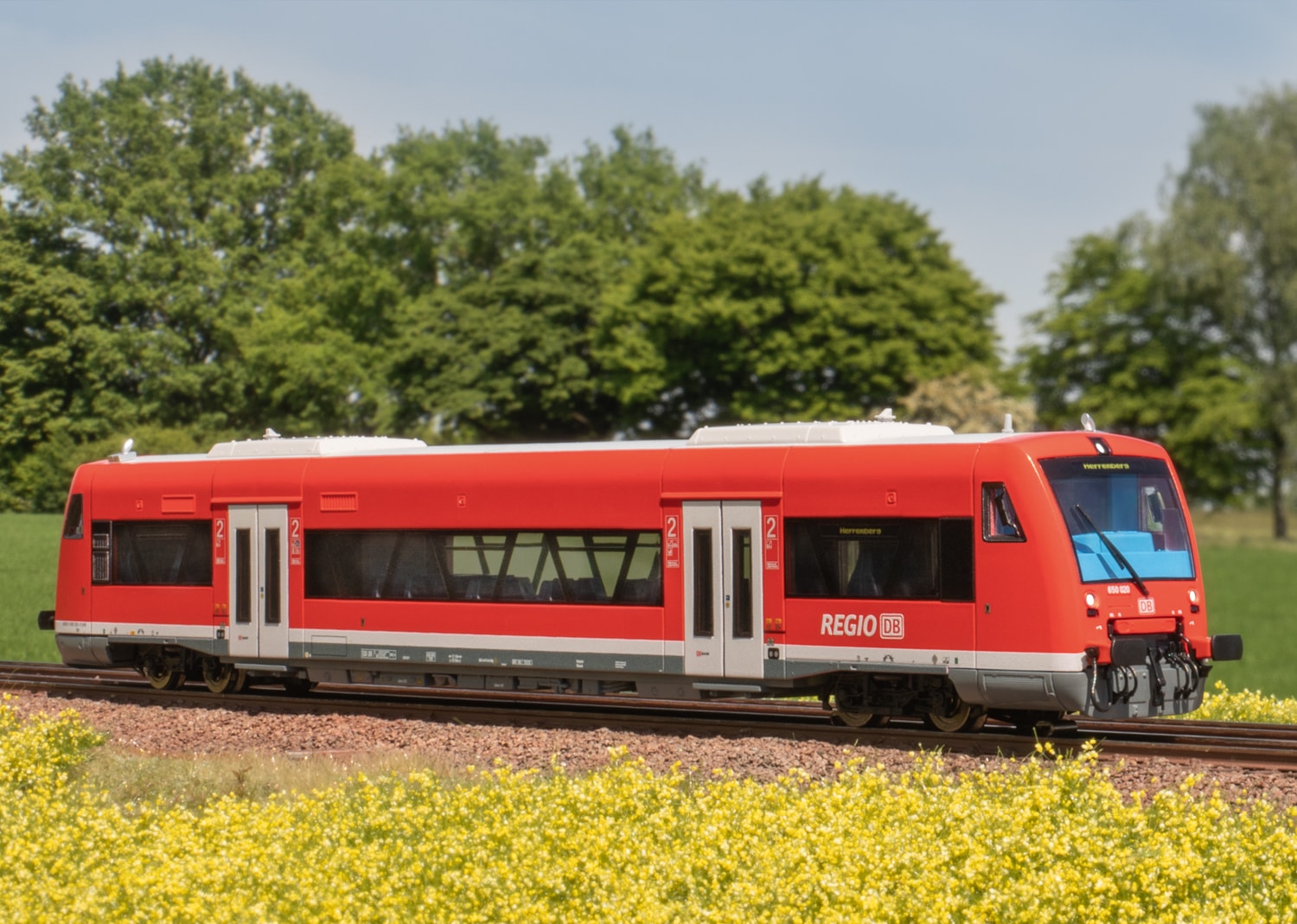 Märklin Personenwagen »Dieseltriebwagen Regio Shuttle RS1, Baureihe 650 - 36965« mit Sound und Beleuchtung; Made in Europe