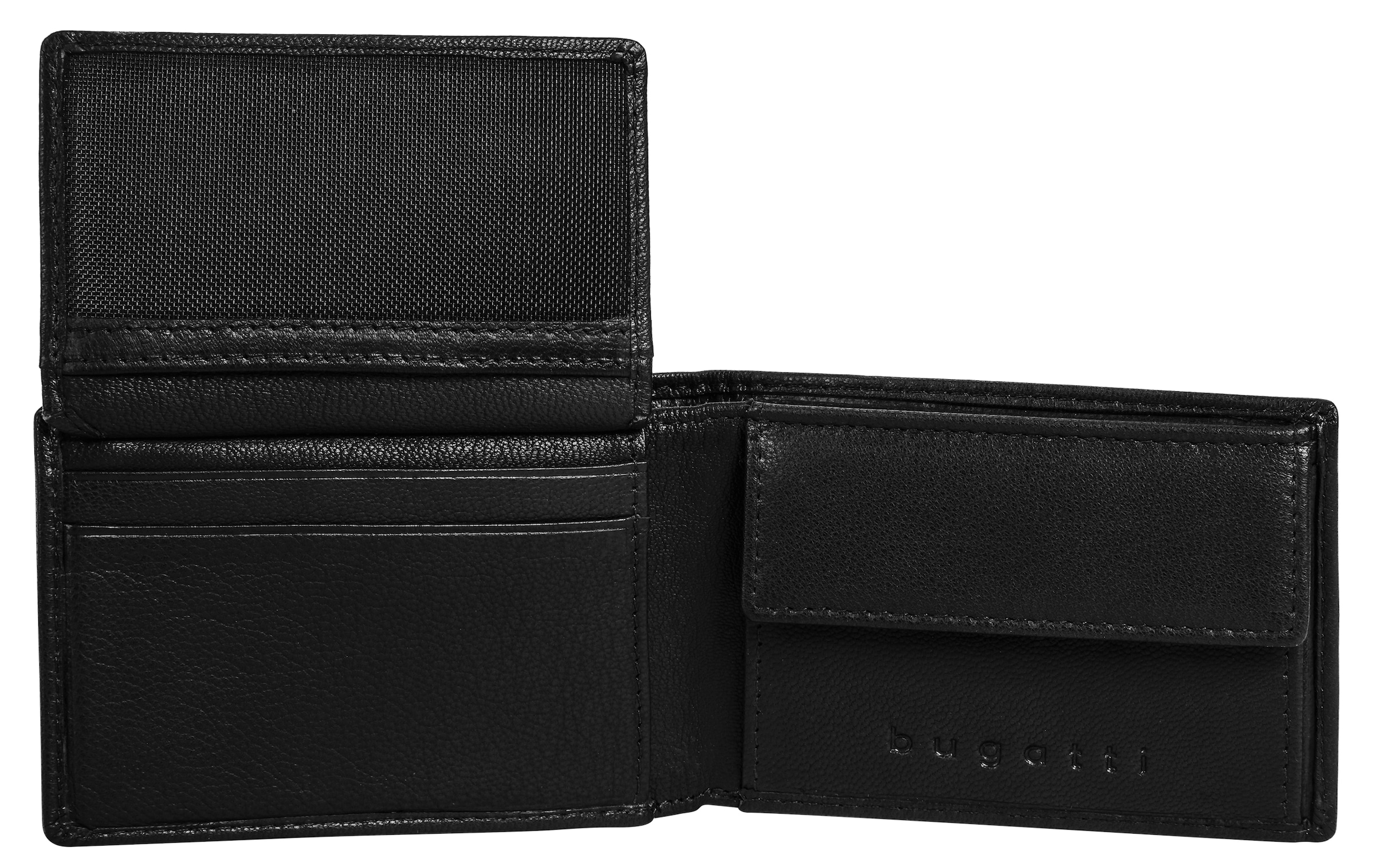 bugatti Geldbörse »BLACK MAGIC« echt Leder