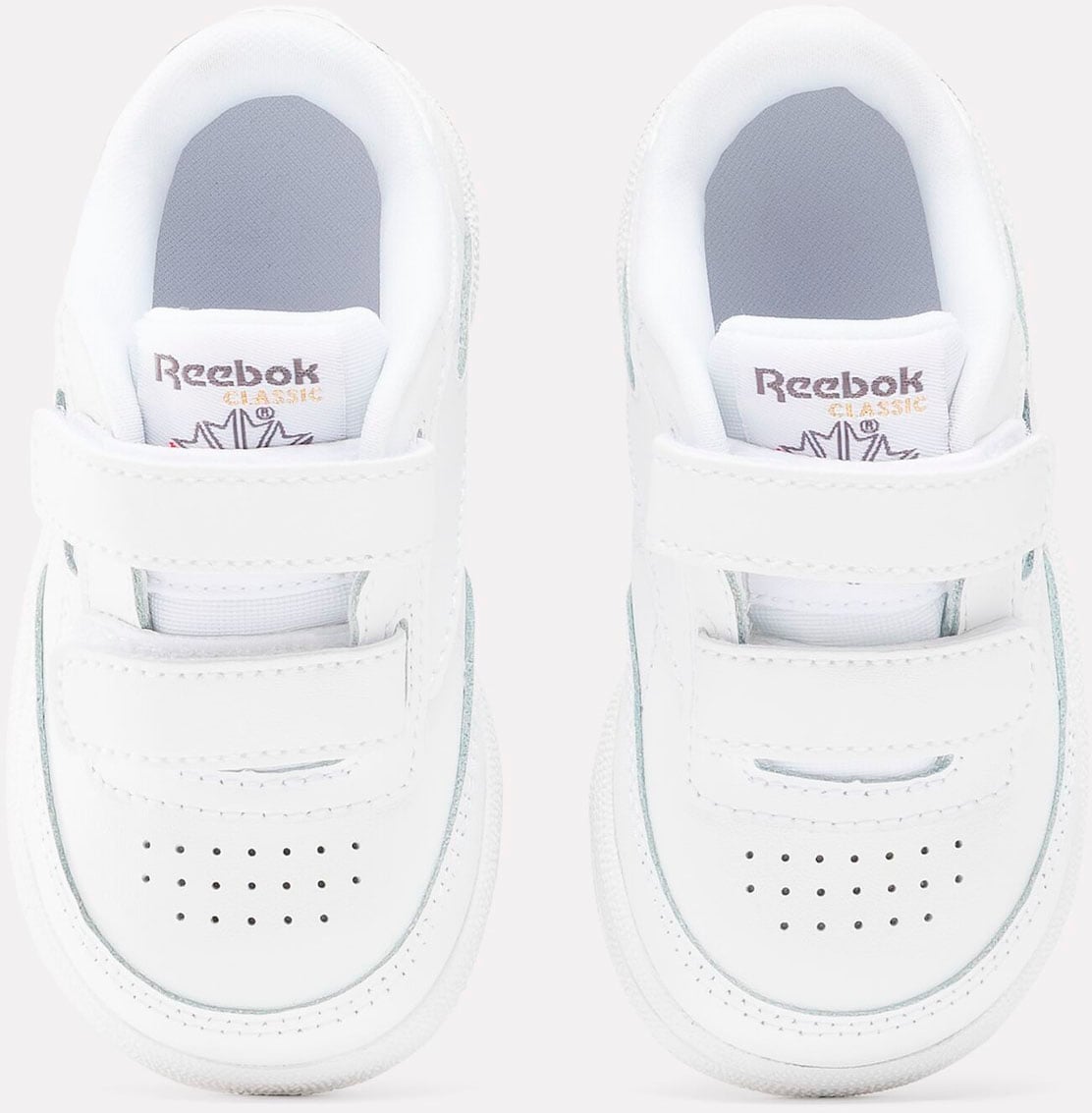 Reebok Classic Sneaker »CLUB C 2V 2.0«, für Baby und Kleinkinder mit Klettverschluss