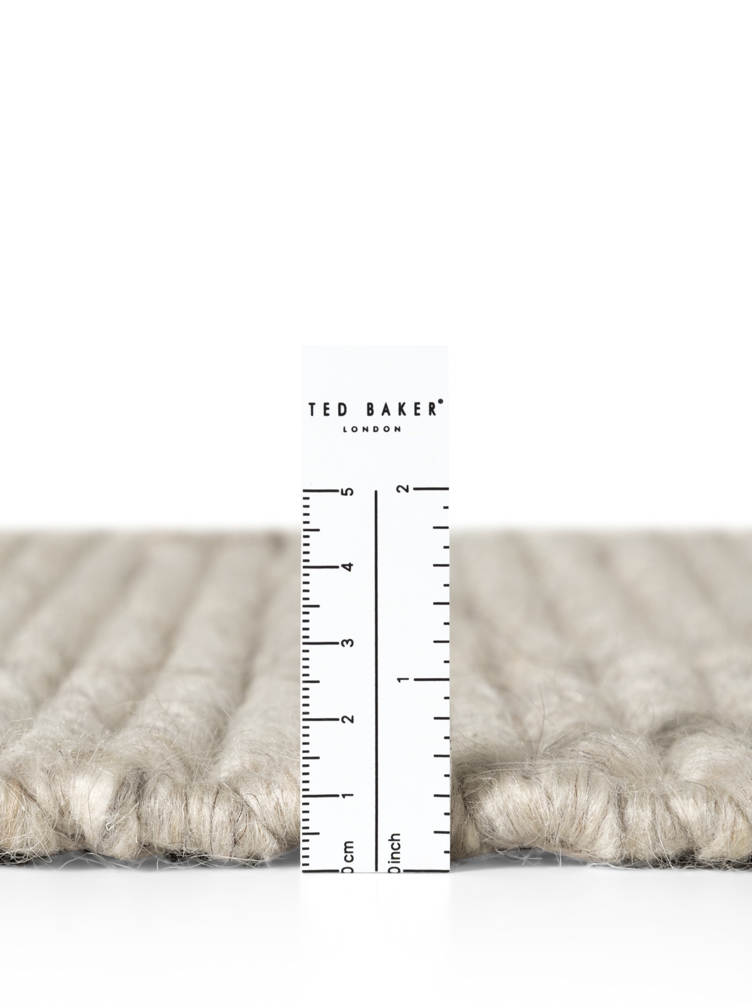 Ted Baker Wollteppich »Parker , auch als Läufer« rechteckig 7 mm Höhe Wolle, Natur, handgewebt, Wohnzimmer, Schlafzimmer, Boho, Skandi
