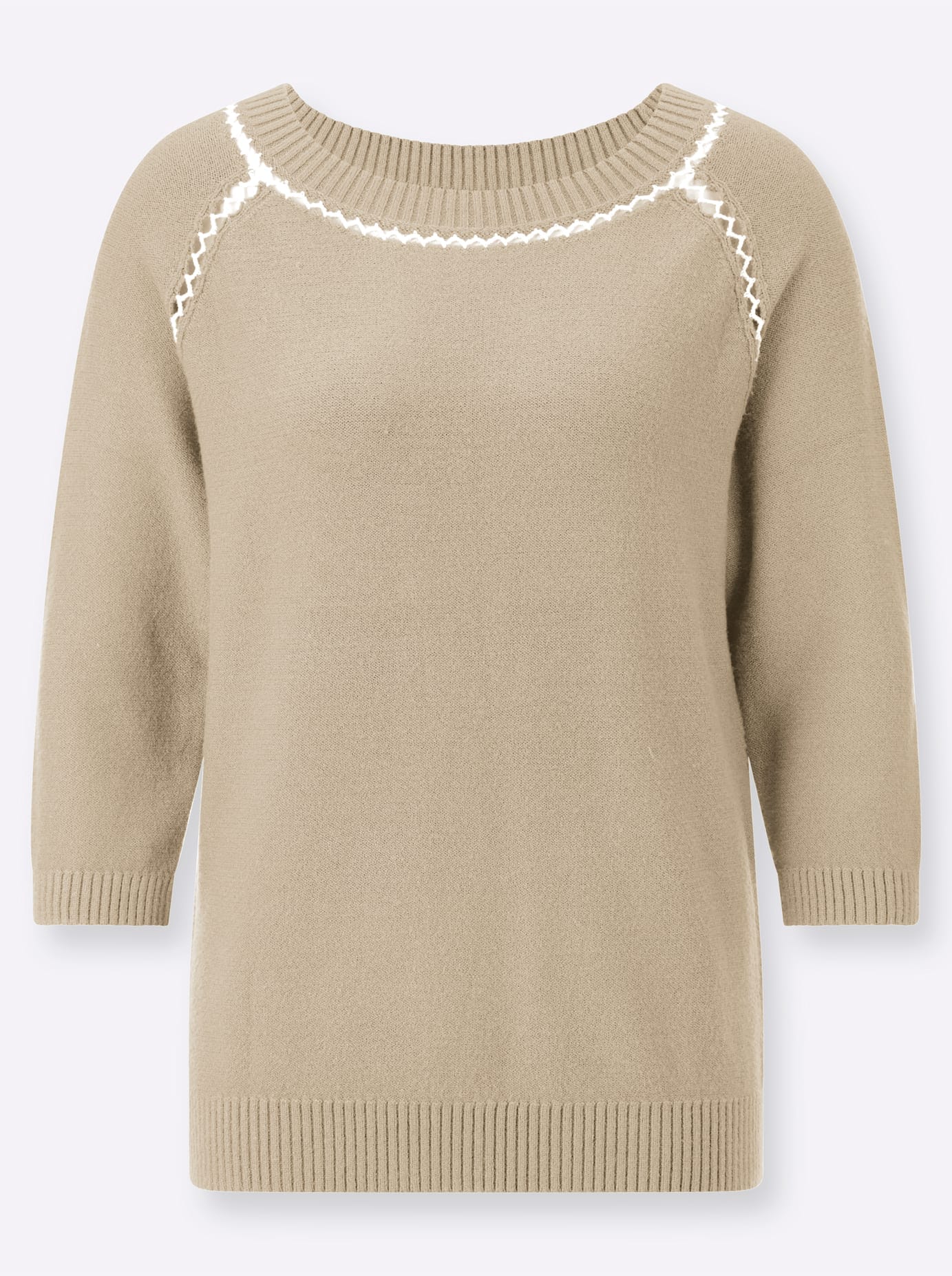 Inspirationen 3/4 Arm-Pullover »3/4-Arm-Pullover«