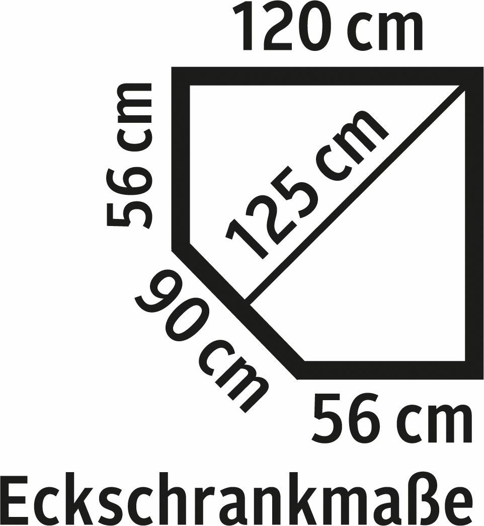 Wimex Eckkleiderschrank »New York«, mit Raten auf Spiegel bestellen