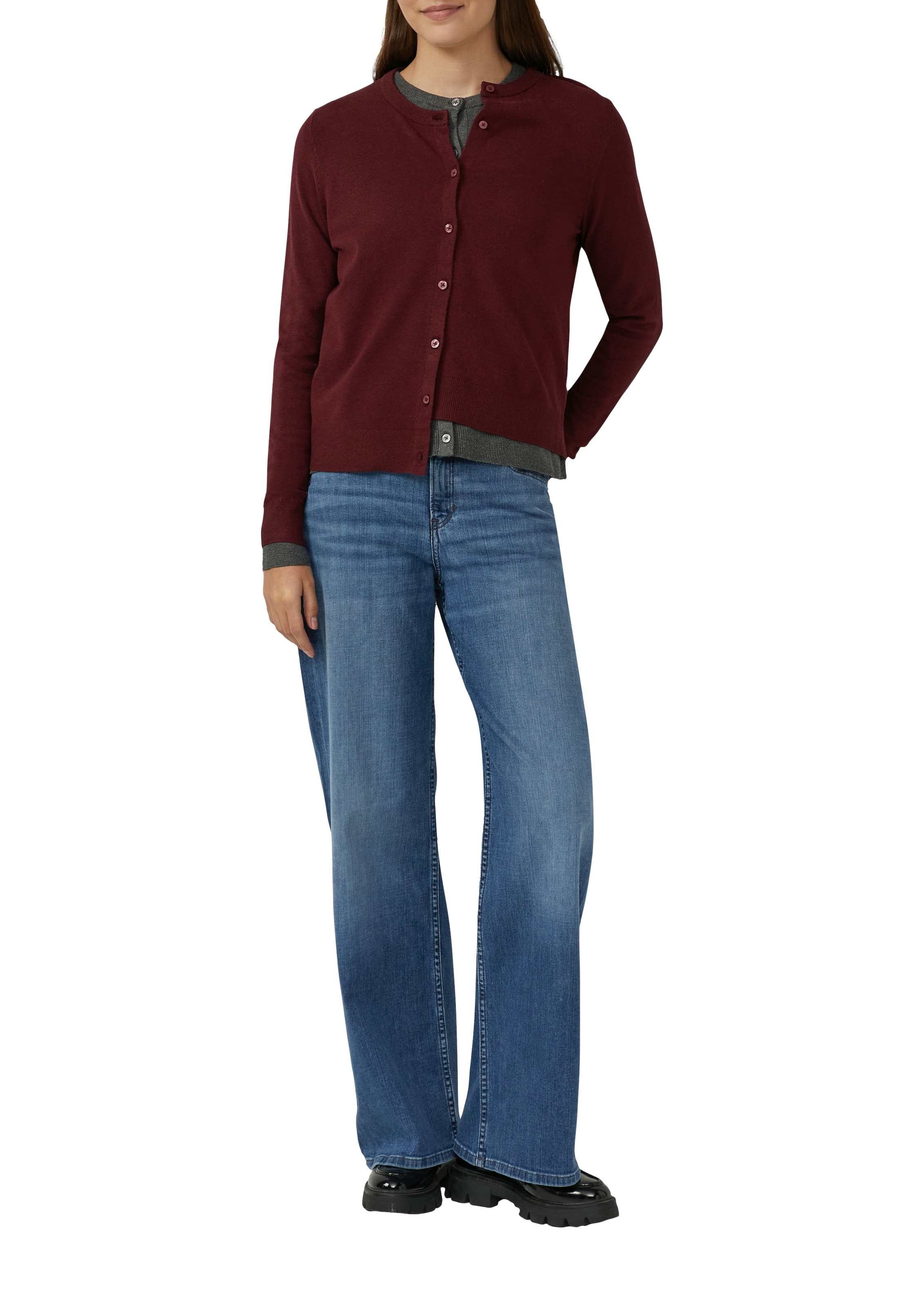 s.Oliver Strickjacke, mit Knopfleiste