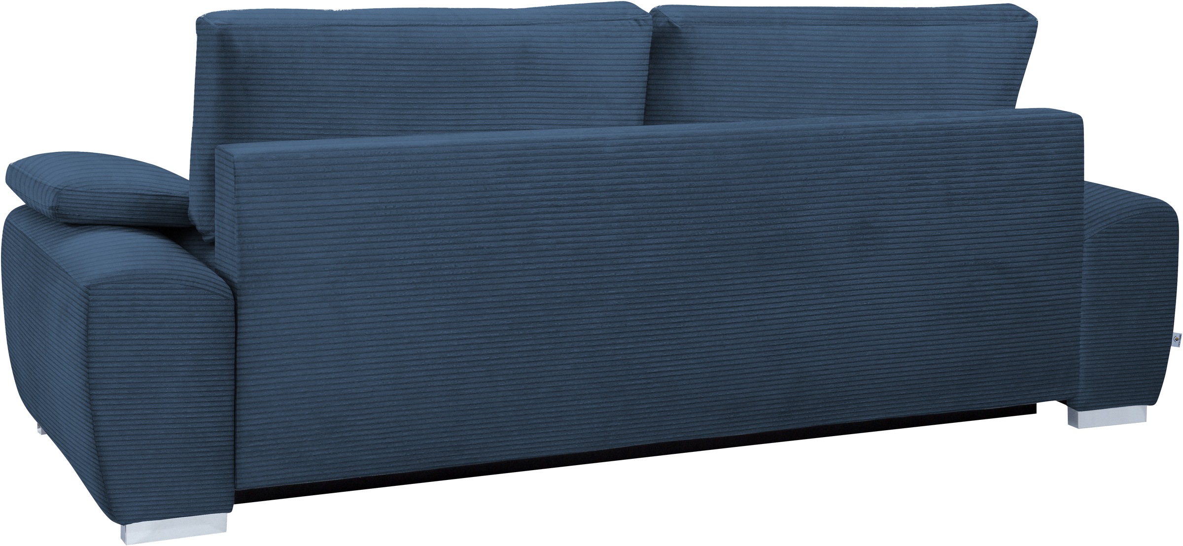 exxpo - sofa fashion 3-Sitzer »SOLSBURY, bequem und komfortabel, Sofa, Schlafsofa«, inkl. Federkern-Polsterung, Bettfunktion und Stauraum, in Cord