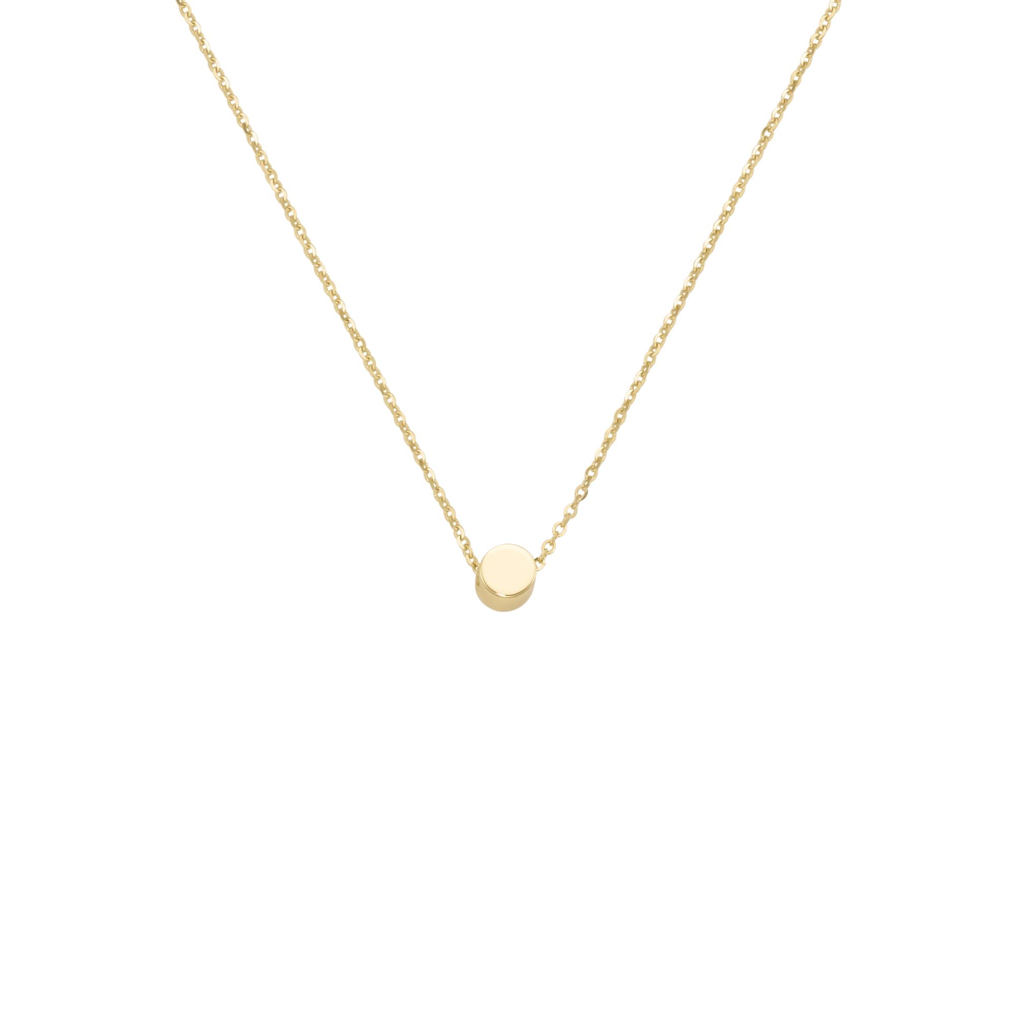 Luigi Merano Goldkette »Kette mit rundem Anhänger, Gold 375«