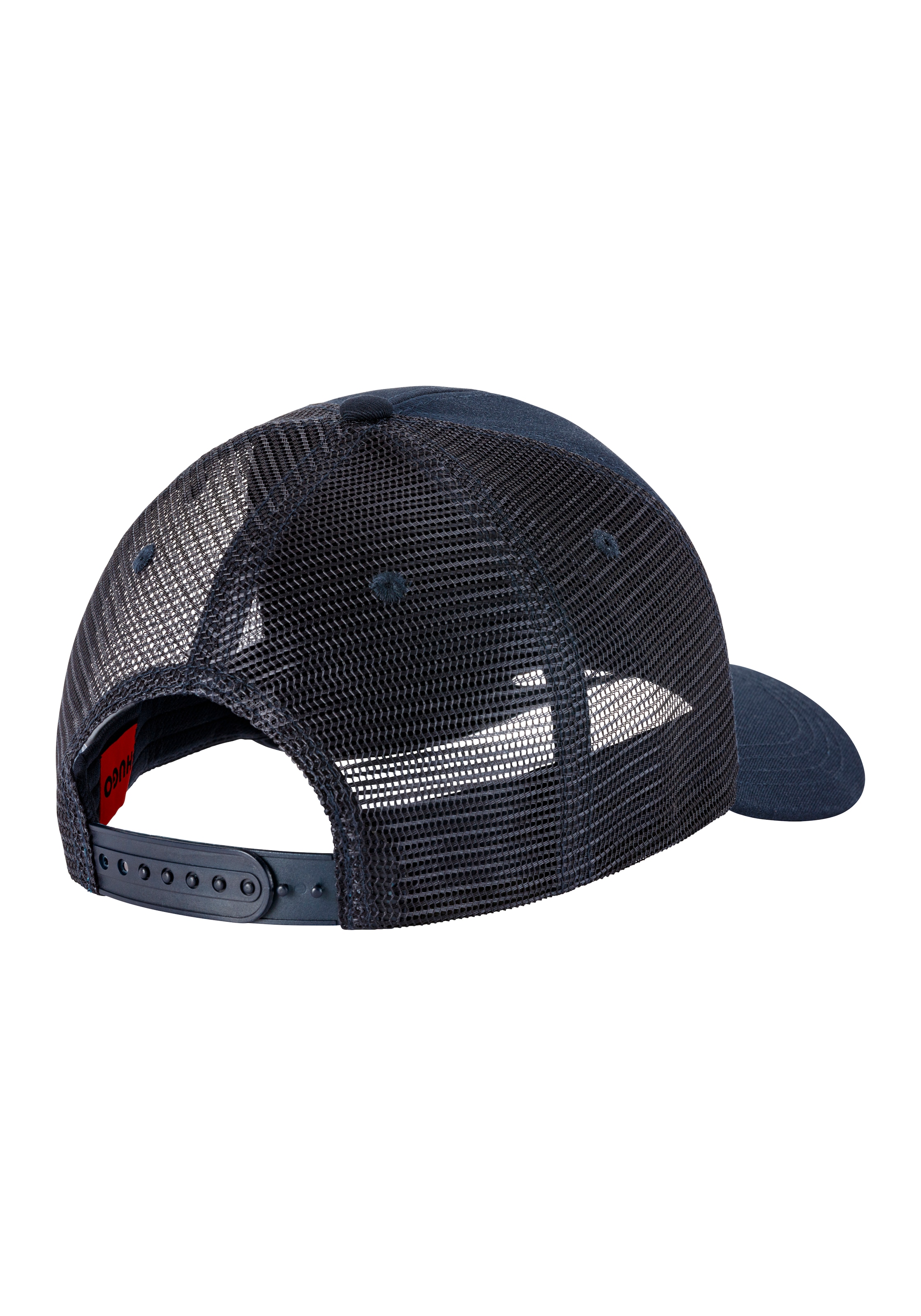 HUGO Fitted Cap »Marsel-Trucker«, aus Twill & Mesh mit 3D Logostickerei