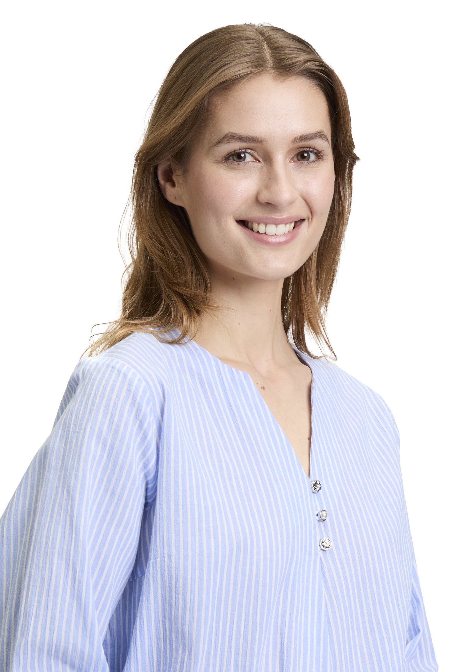 Cartoon Klassische Bluse »Casual-Bluse mit Streifen«