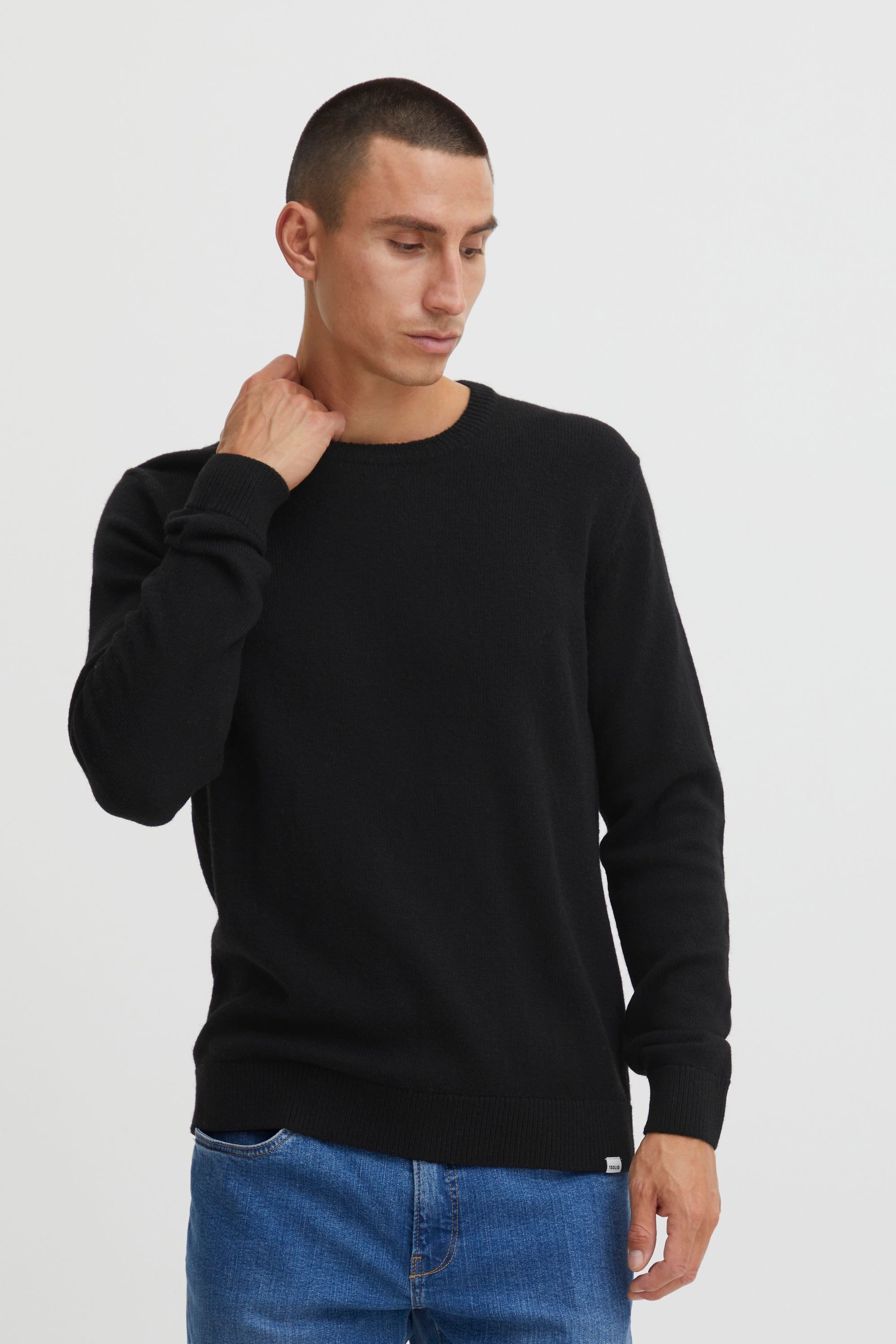 !Solid Strickfleece-Pullover »Strickpullover Sddyllon«