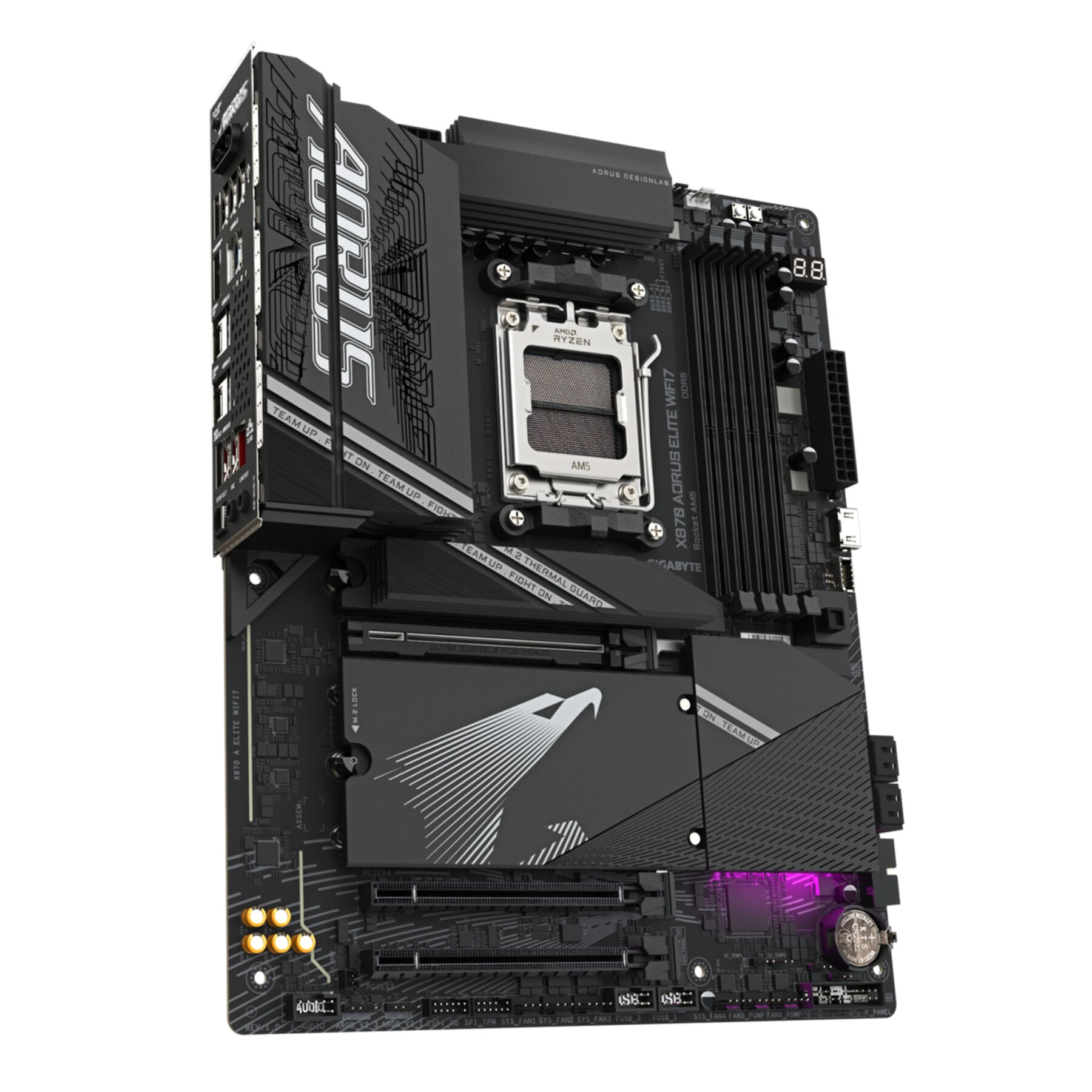 Gigabyte Mainboard »X870 AORUS ELITE WIFI7 Mainboard - Unterstützt AMD Ryzen 9000 CPUs, 16«