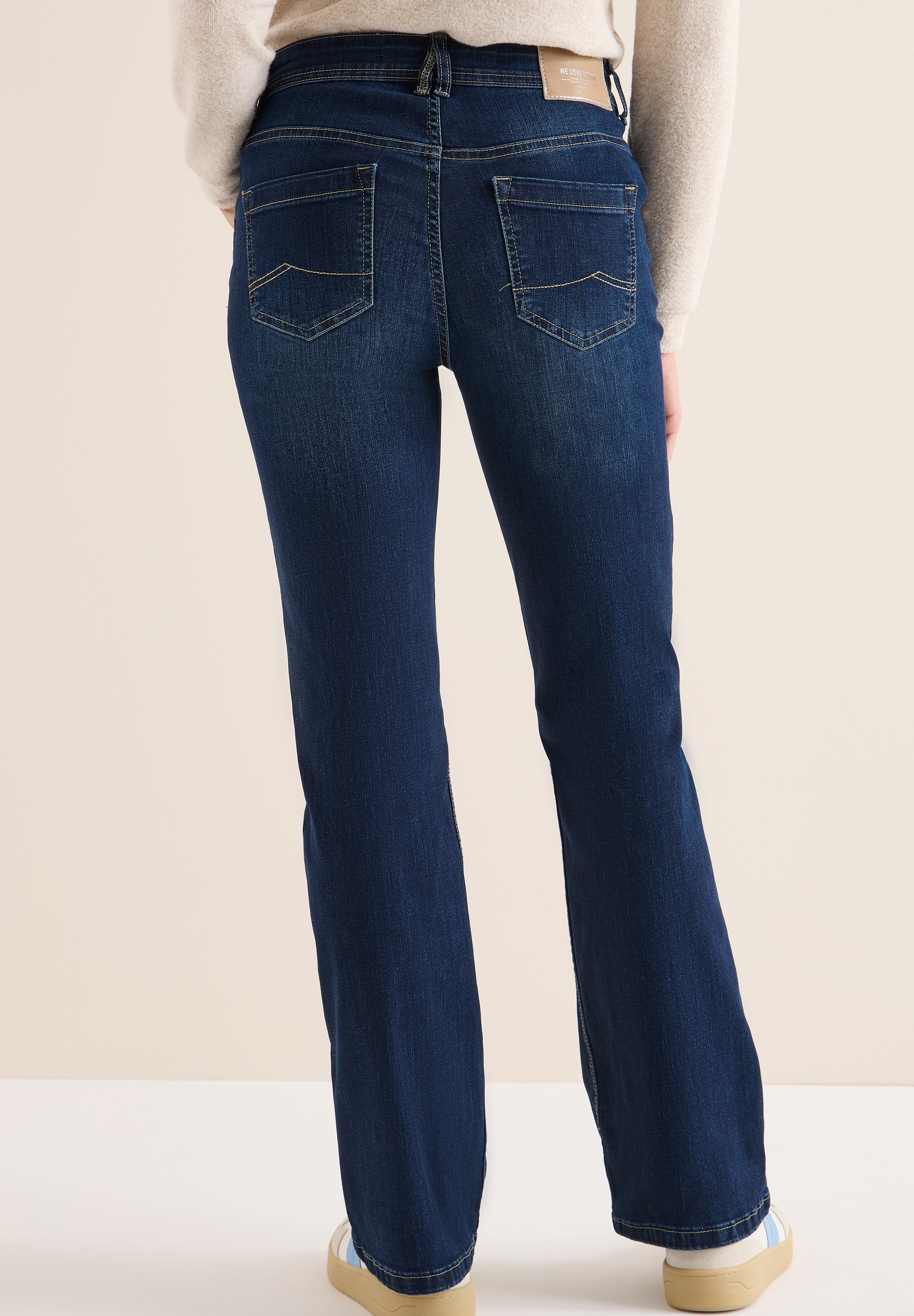 Cecil Bootcut-Jeans »Style Toronto Bootcut« mit Stretch, Slim Fit