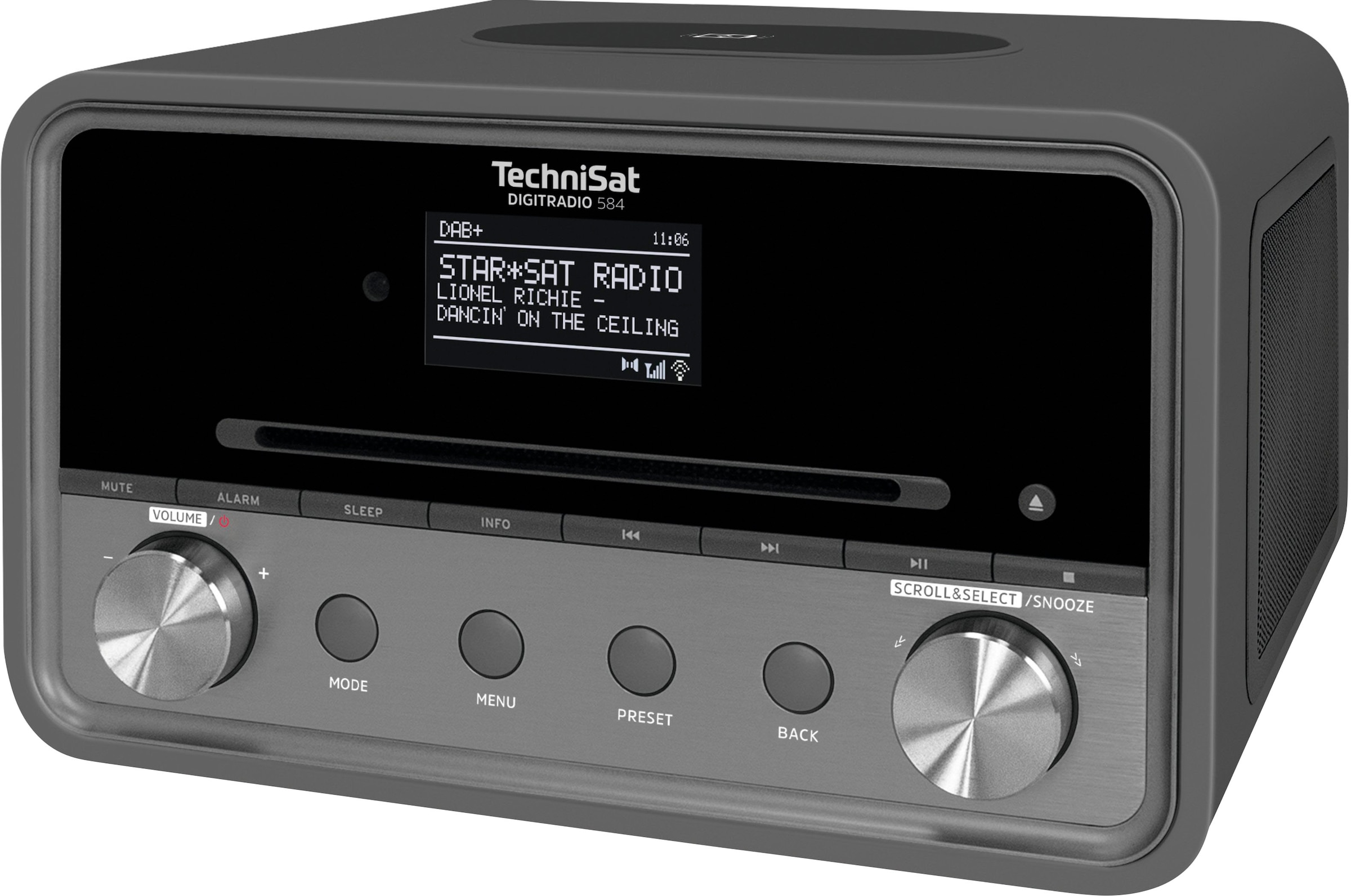 (DAB+)-UKW mit »DIGITRADIO 584 Charging, (Bluetooth-WLAN XXL Bluetooth, TechniSat Farbdisplay, Garantie UNIVERSAL Digitalradio Wireless Jahre RDS-Internetradio), ➥ Stereoanlage«, Internet-Radio Alexa-Sprachsteuerung CD, 3 |