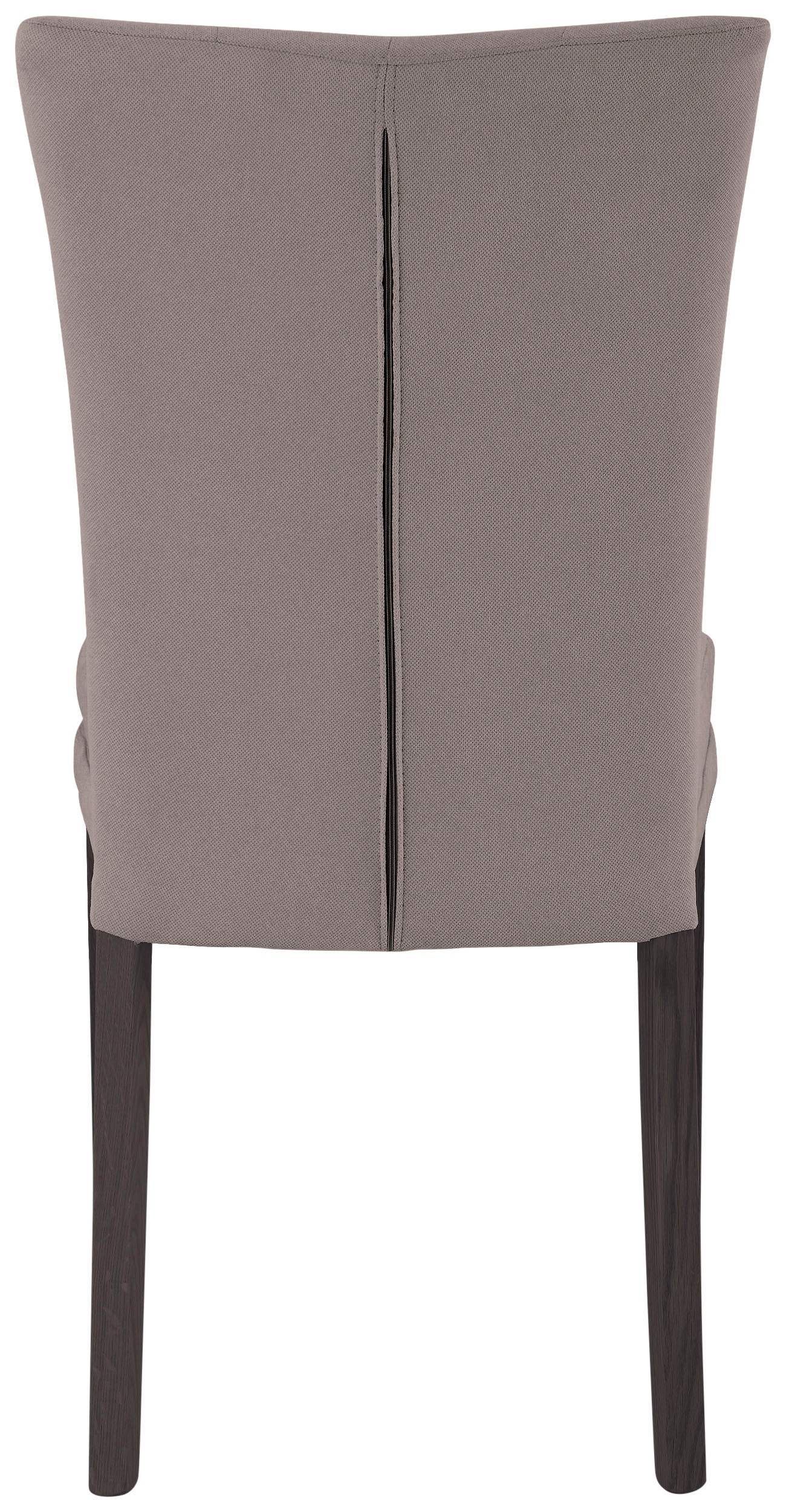Home affaire 4-Fußstuhl »Colorado«, (Set), 6 St., Luxus-Microfaser, Beine aus Buche, wengefarben lackiert, Im 2er, 4er oder 6er-Set