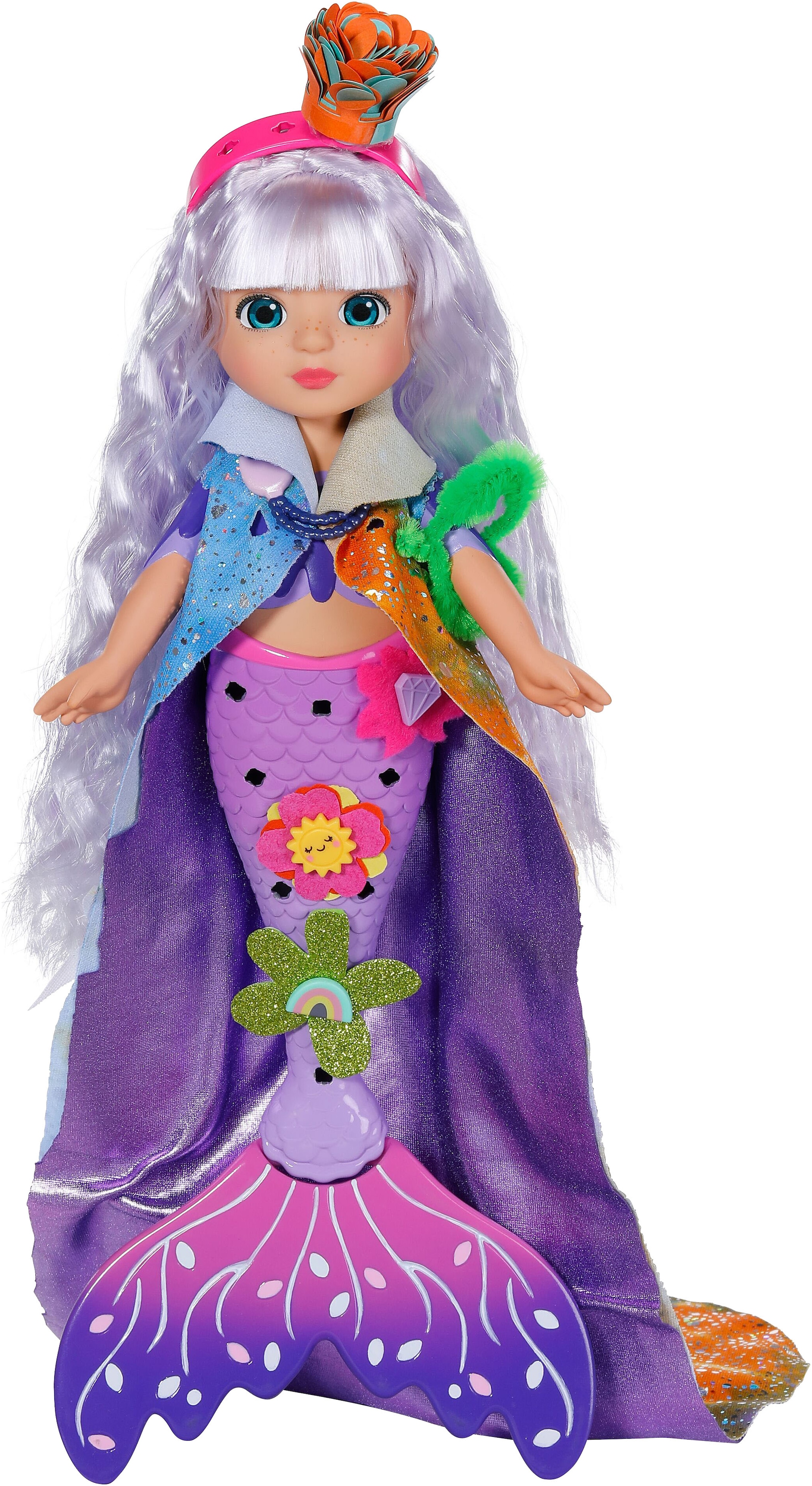 Baby Born Meerjungfrauenpuppe »Glam Up Aura«