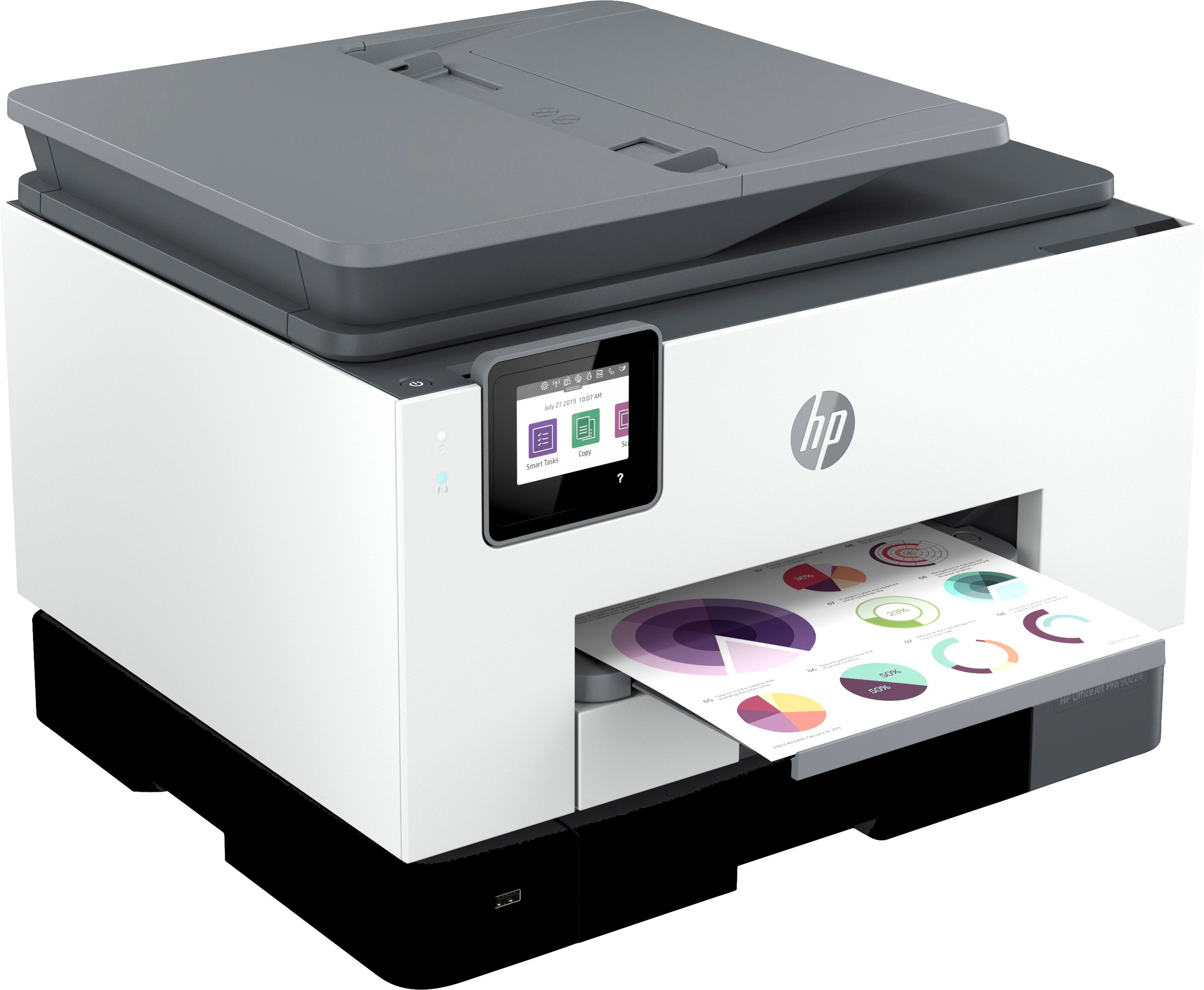 HP Multifunktionsdrucker »OfficeJet Pro 9022e A4 kompatibel color«, Jahre HP+ AiO Ink ➥ UNIVERSAL Garantie | Instant 3 XXL