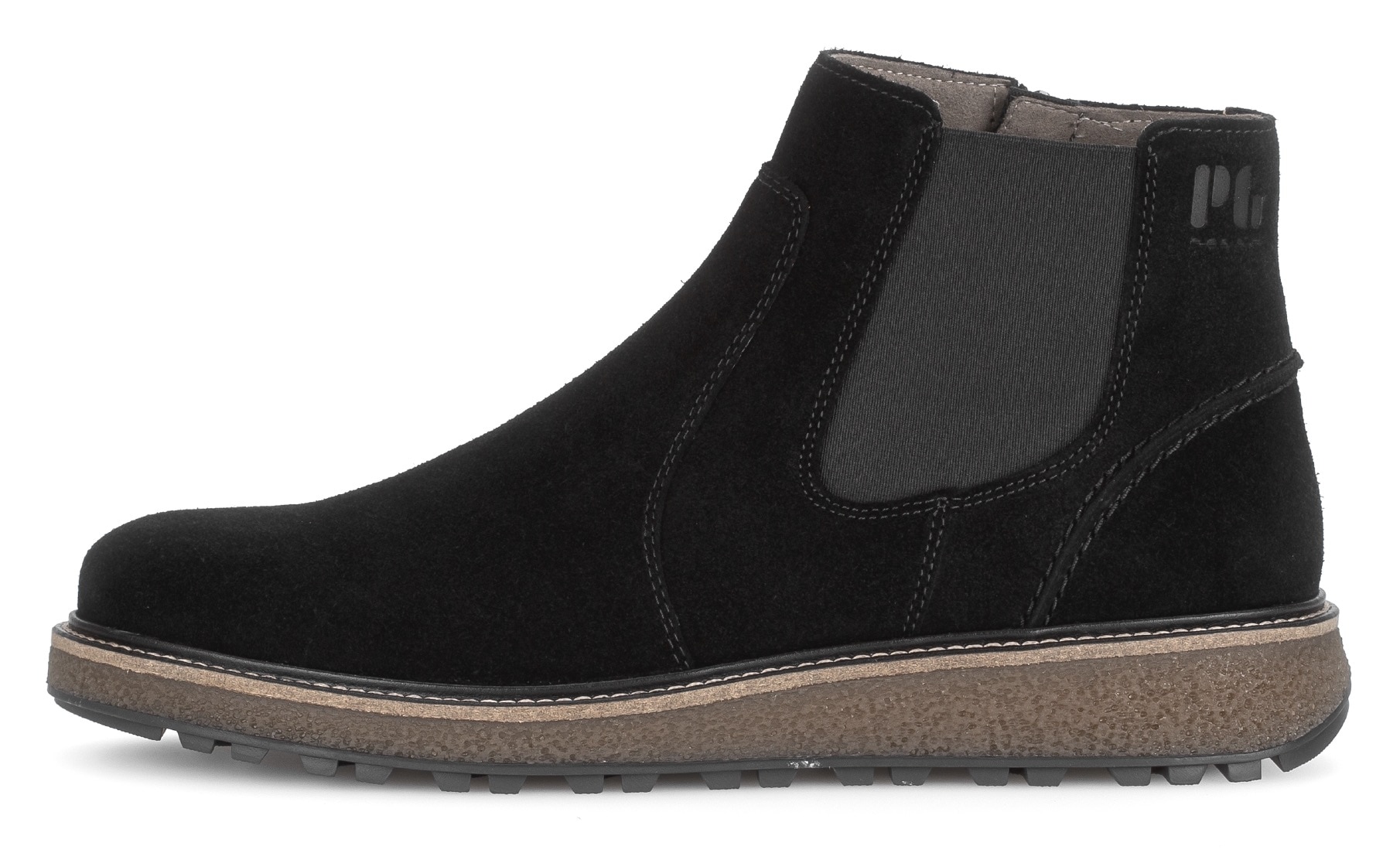 Pius Gabor Chelseaboots  , Herbstboots mit Kontrastnähten und Logoprägung