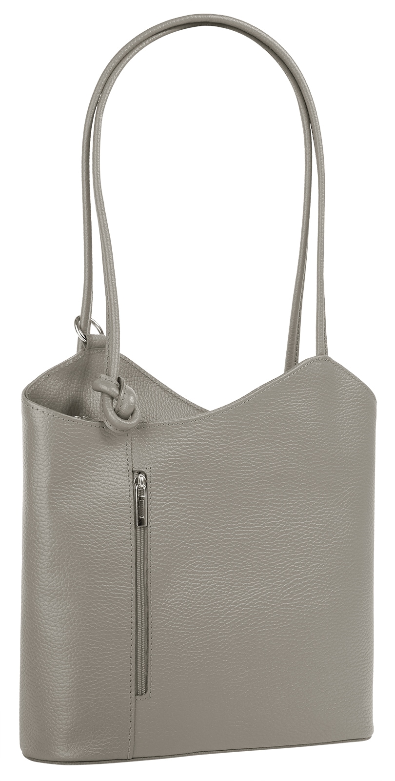 Cluty Cityrucksack, echt Leder, Made in Italy