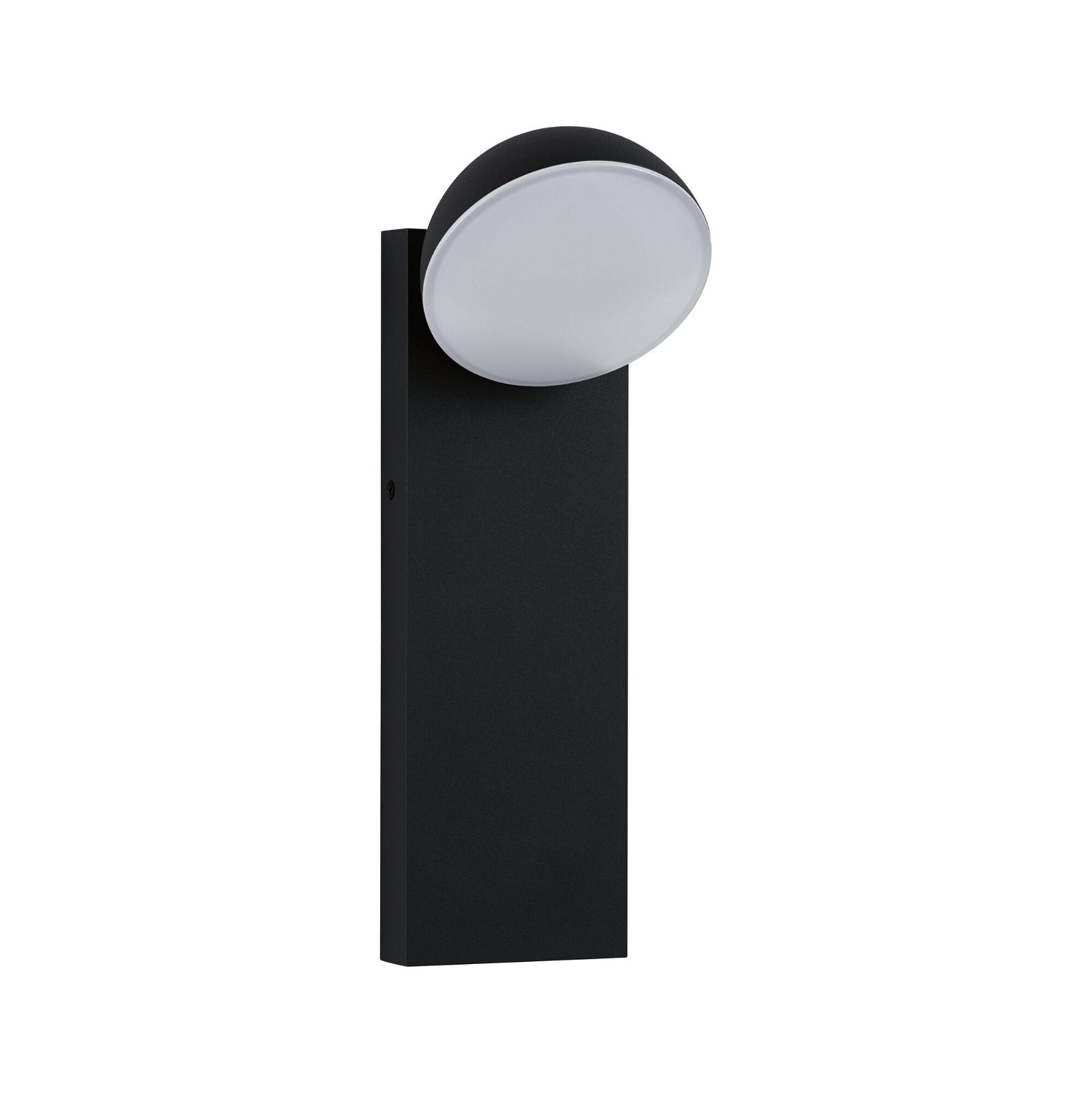 Paulmann LED Außen-Wandleuchte »Puka IP44 rund 110x125mm 3000K 8,5W 460lm 230V Anthrazit Aluminium«, 1 flammig, seewasserresistent