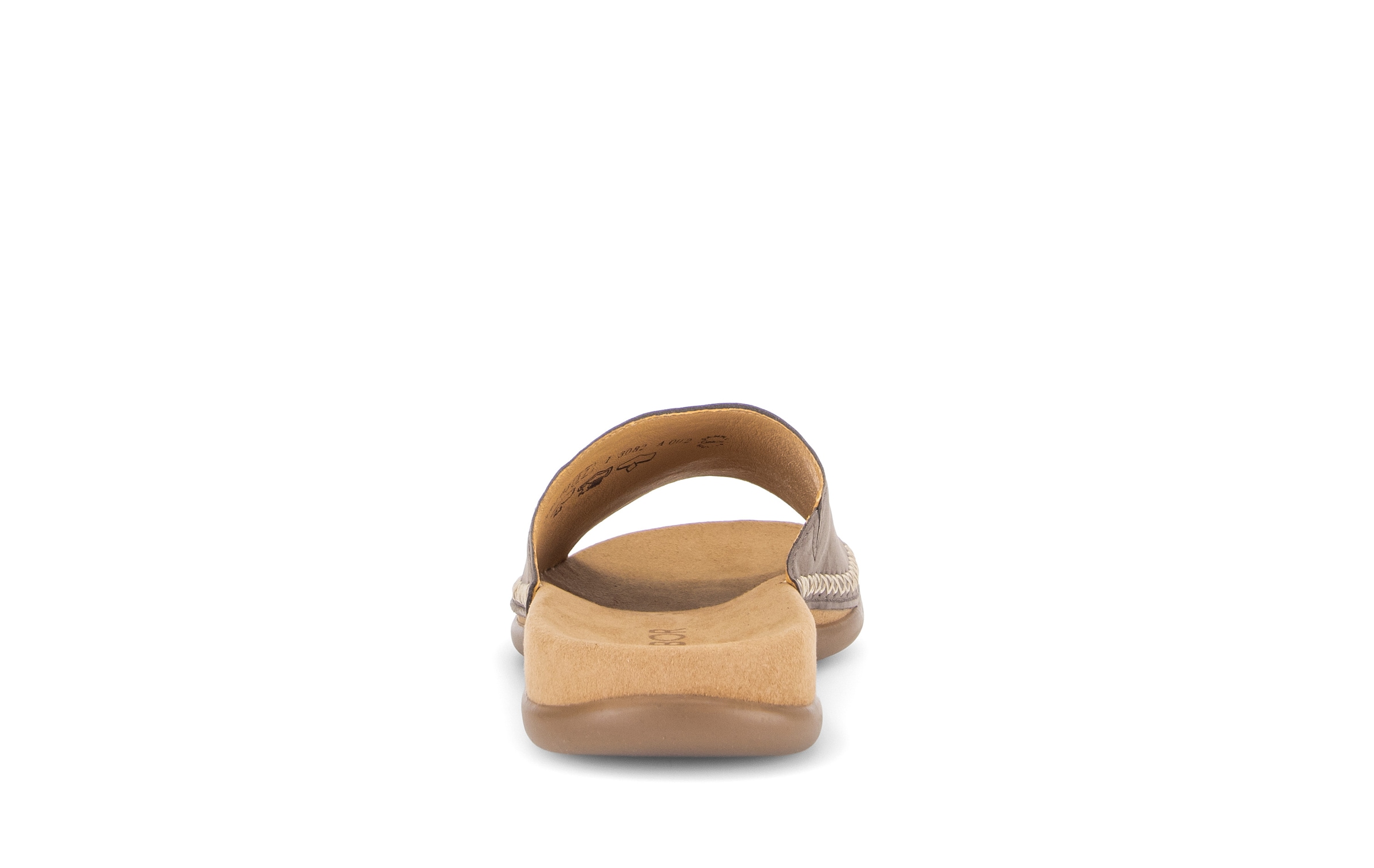 Gabor Pantolette  Sommerschuh, Schlüpfschuh mit Kontrastnähten