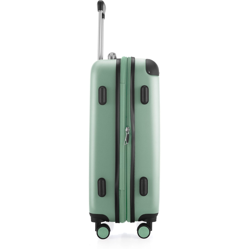 Hauptstadtkoffer Hartschalen-Trolley »Spree, 55 cm, mint«, 4 Rollen