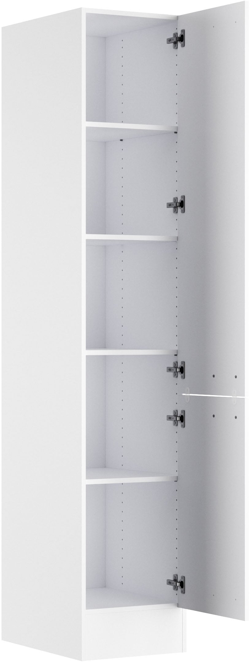 OPTIFIT Hochschrank »OPTImulti« Breite 40 cm, Höhe 210 cm, Tiefe 57,1 cm, mit 2 Türen, 3 Einlegeböden