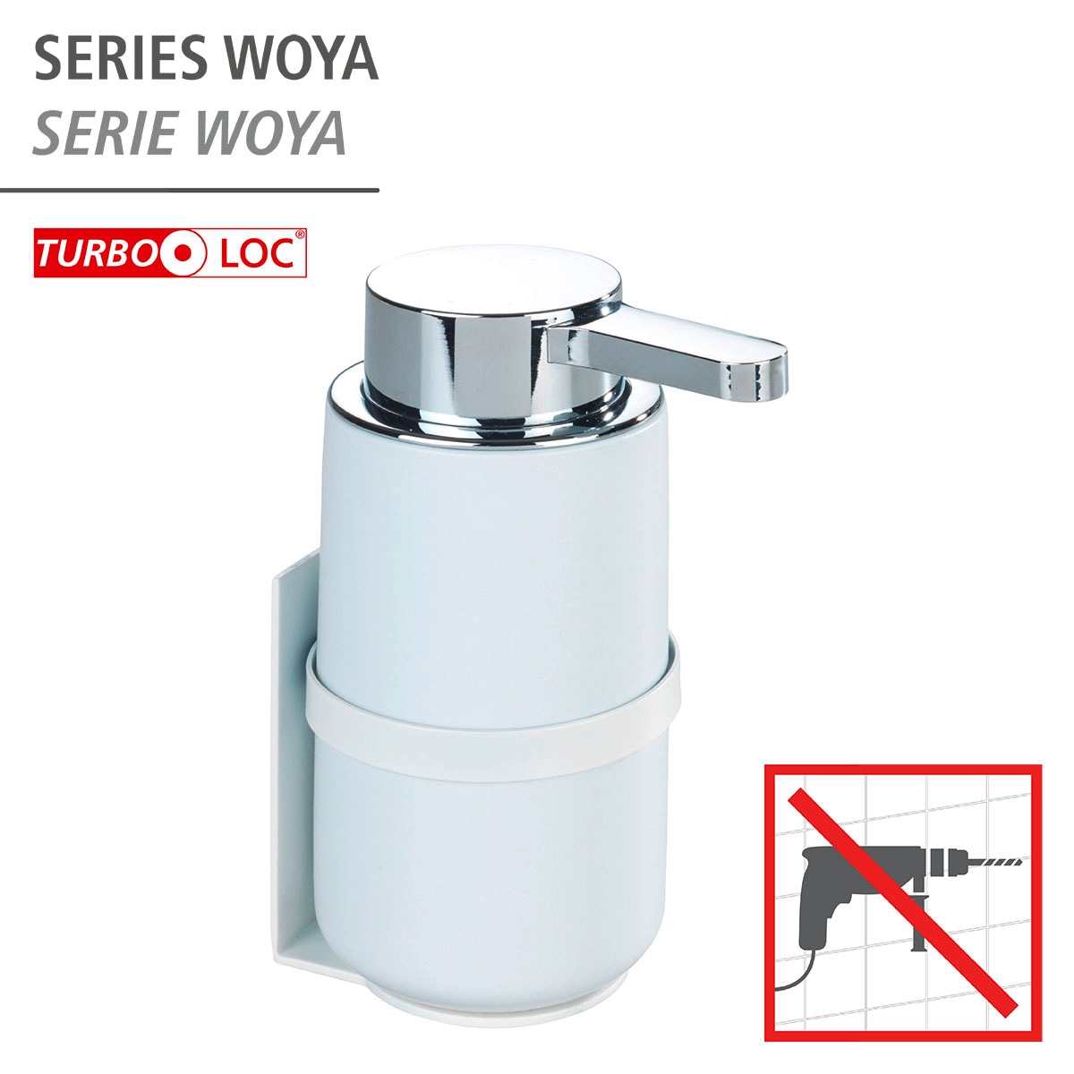 WENKO Seifenspender »Woya« Weiß, Keramik, 250 ml