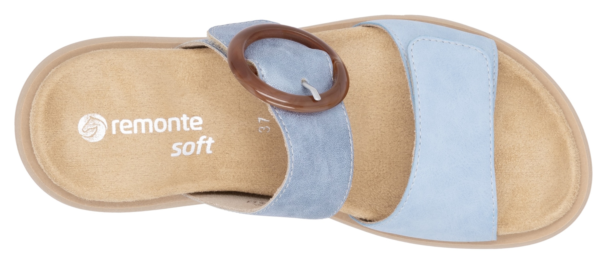 Remonte Pantolette, Sommerschuh, Schlupfschuh in veganer Verarbeitung
