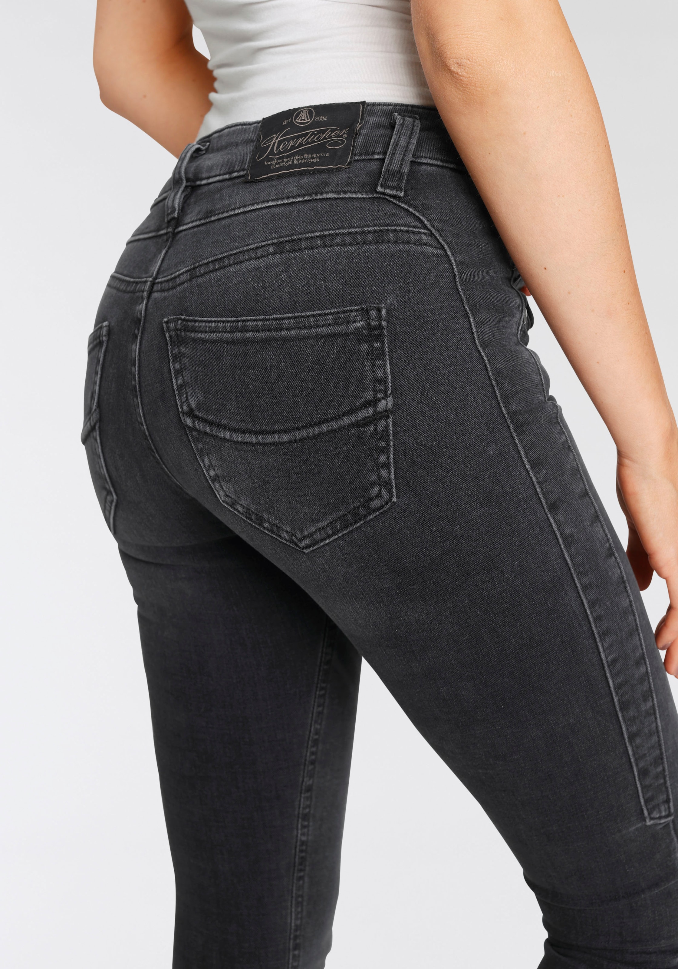 Herrlicher Slim-fit-Jeans »SHARP SLIM«, mit Shaping Effekt