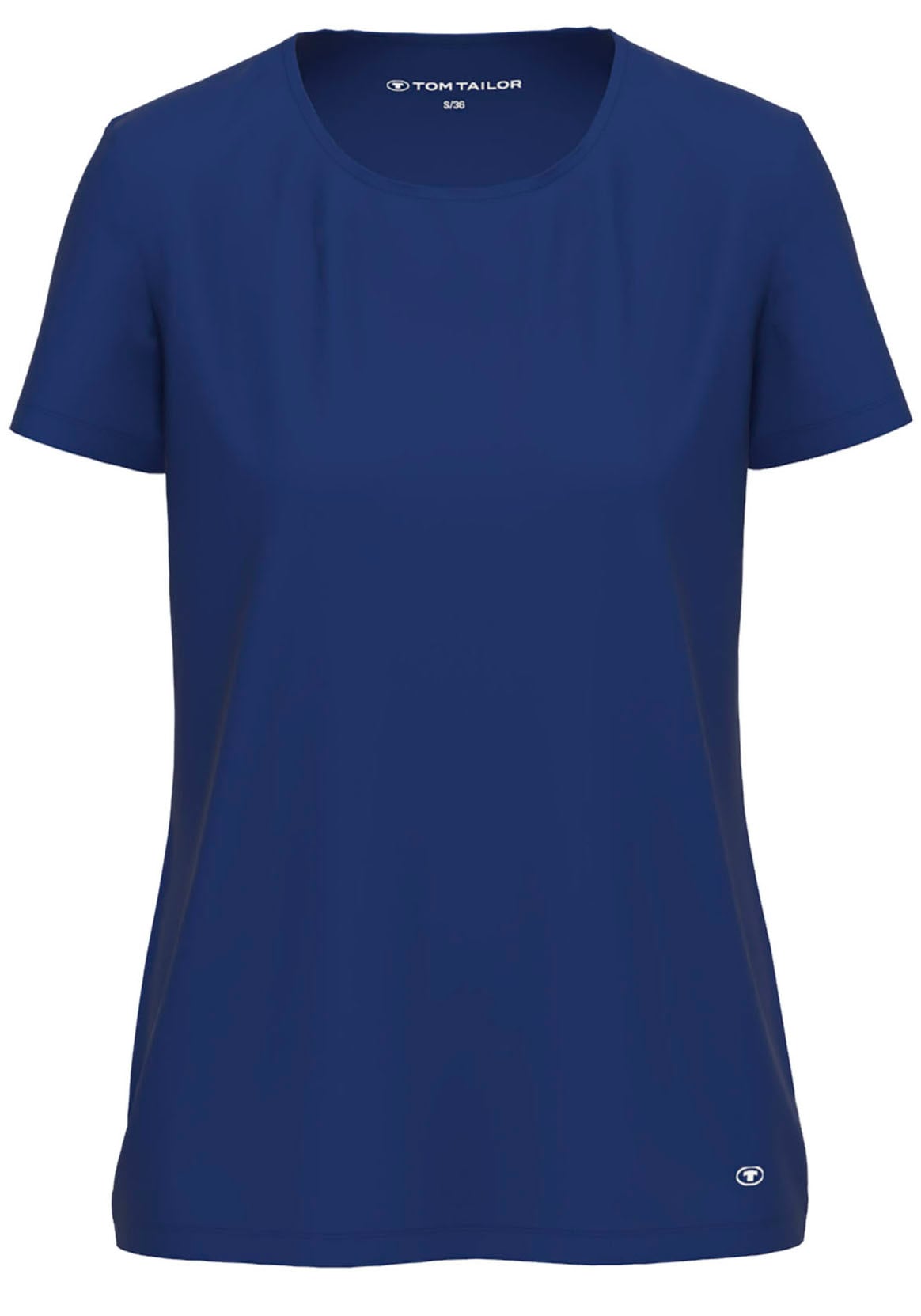 TOM TAILOR T-Shirt »Florence«, Kurzarm, Rundhalsausschnitt