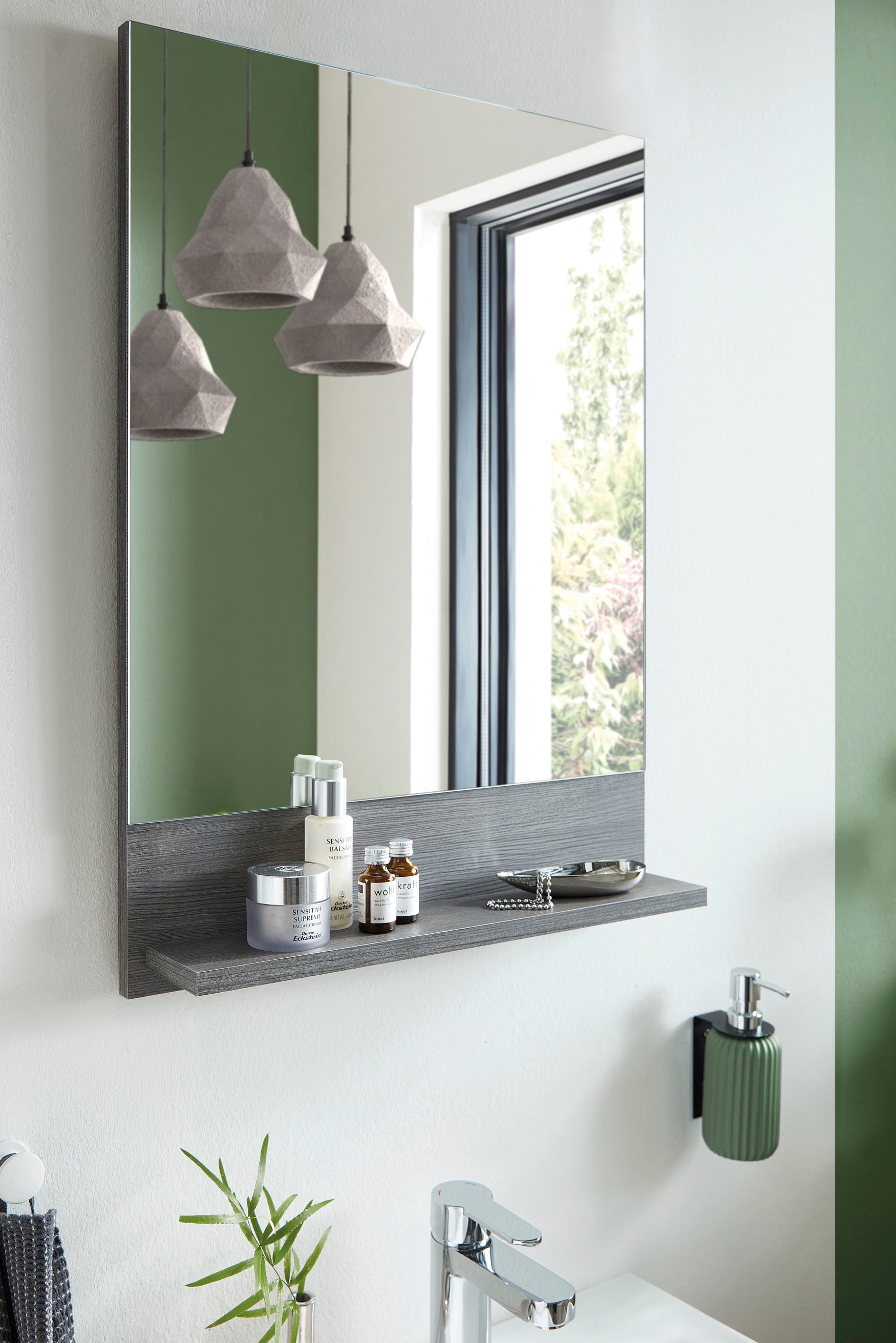 PELIPAL Badspiegel »Quickset 328«, Breite 50 cm, Ablagefläche online kaufen  | mit 3 Jahren XXL Garantie
