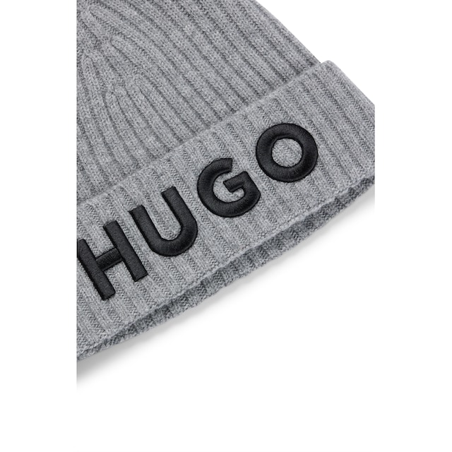 HUGO Beanie »Unisex-X565-6«, mit großem HUGO Logo online kaufen | UNIVERSAL