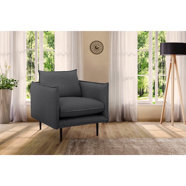 INOSIGN Sessel »Somba«, mit dickem Keder und eleganter Optik auf Raten  kaufen