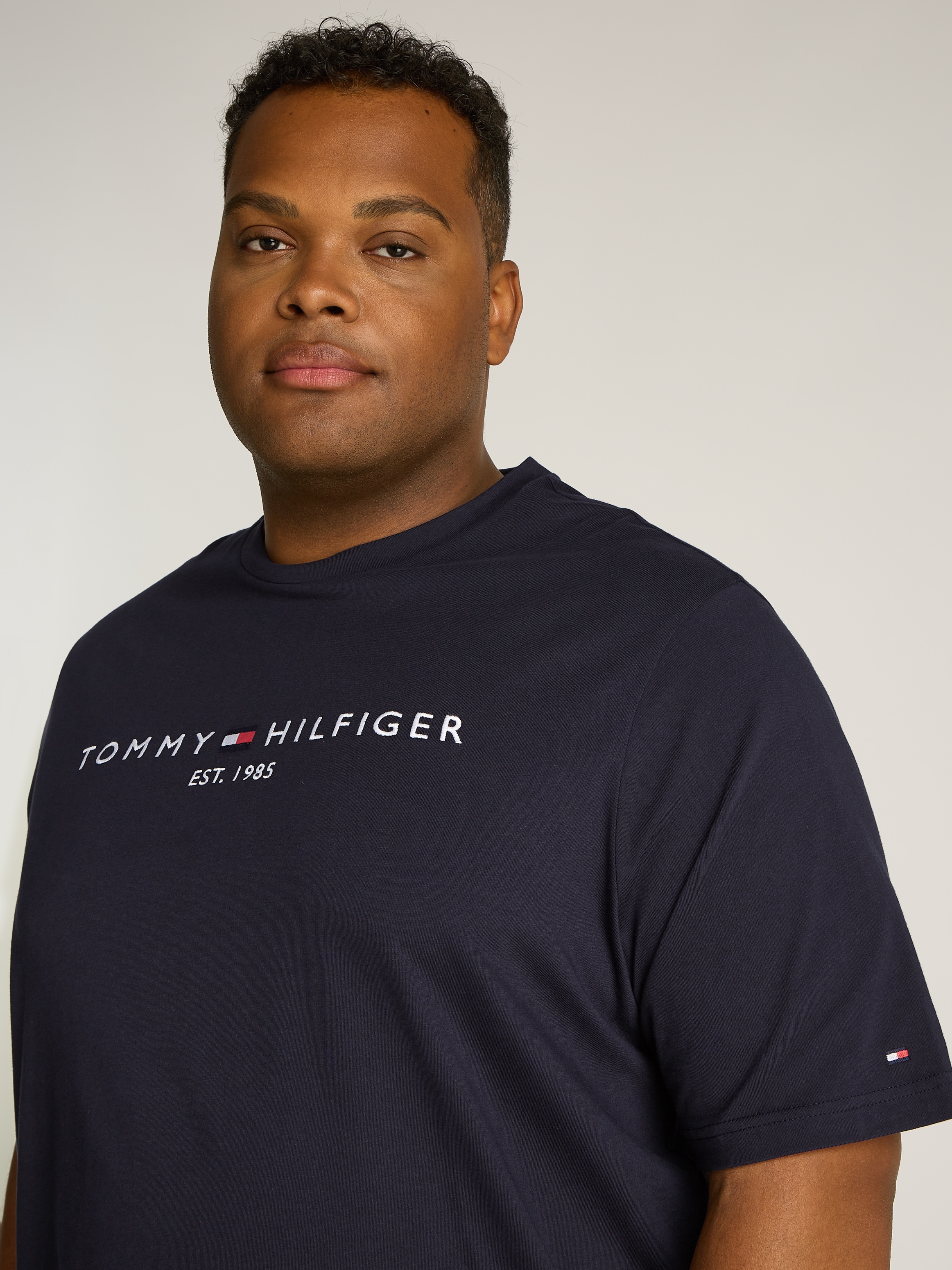 Tommy Hilfiger Big & Tall T-Shirt »BT-TOMMY LOGO TEE-B«