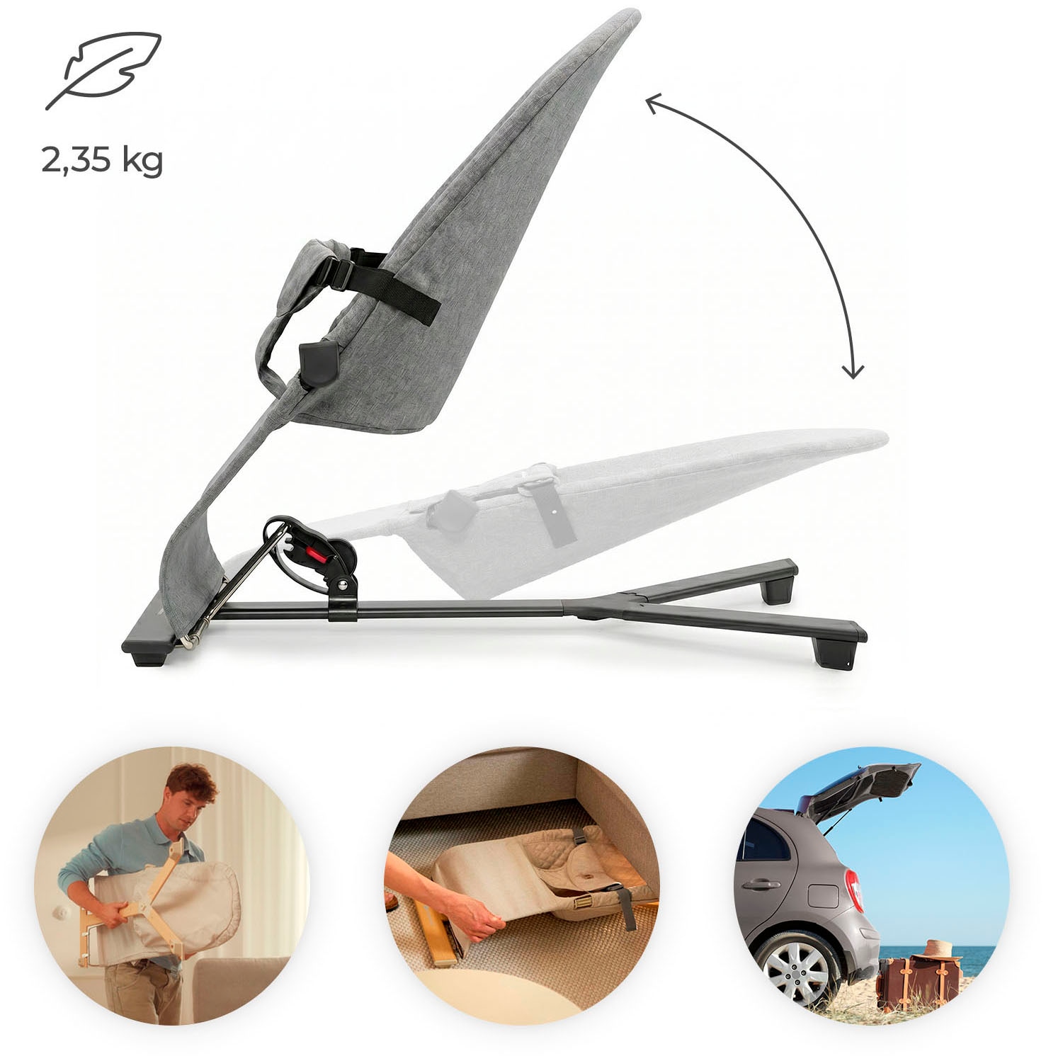 Kinderkraft Babywippe »MIMI« bis 9 kg