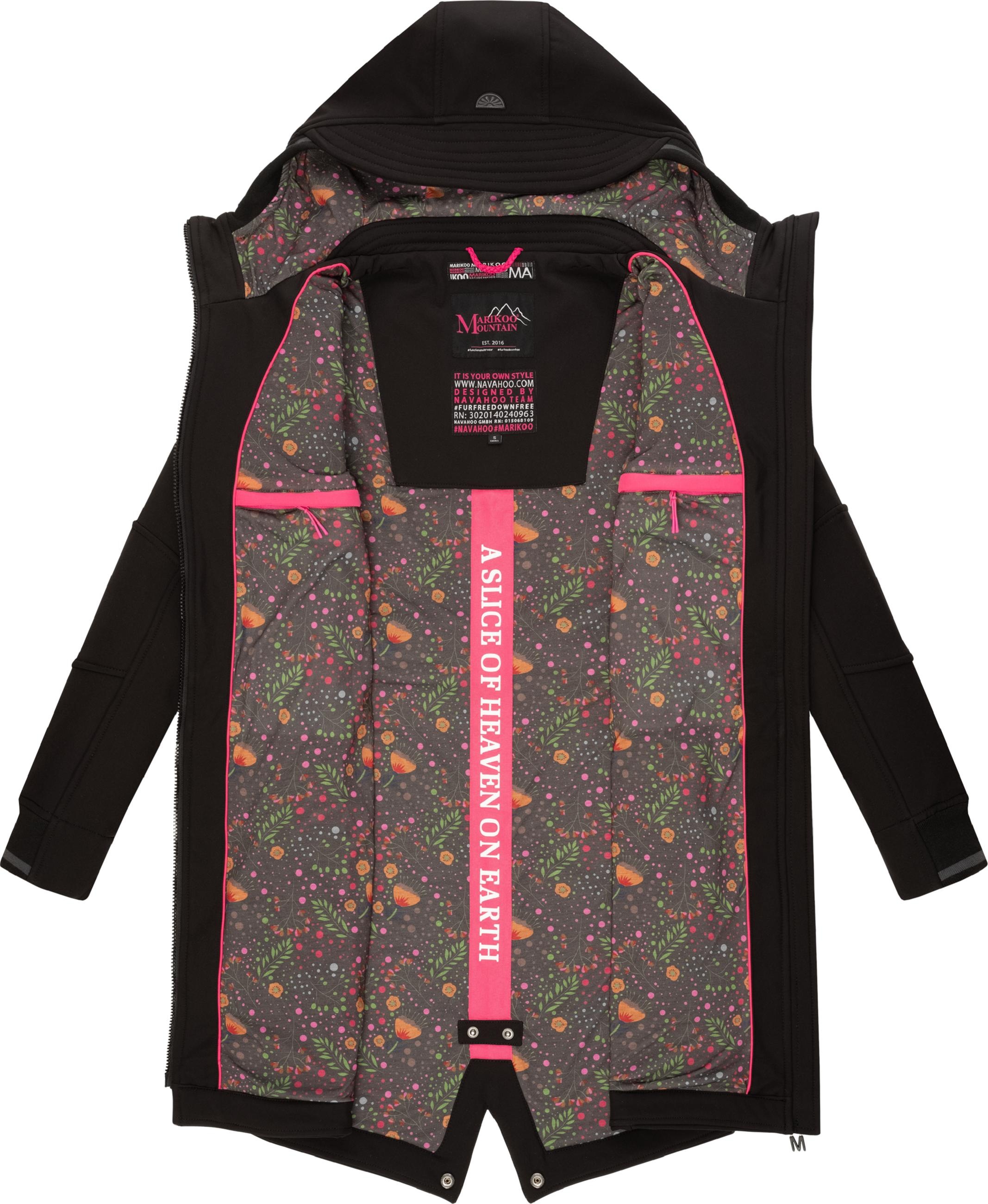 Marikoo Softshellmantel »Softshellmantel Mount Furnica«