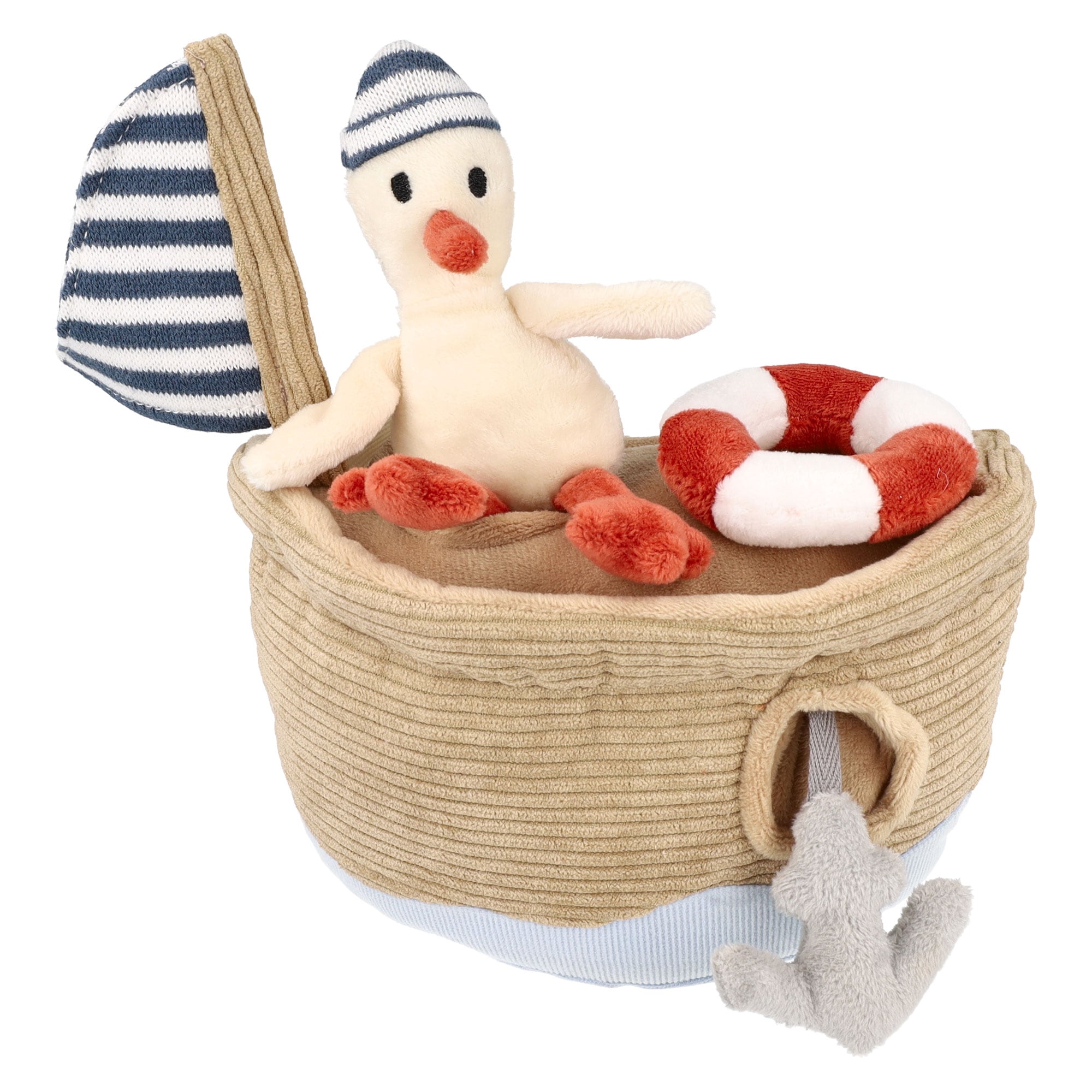 MAXIMO Spielcenter weicher Plüsch, verschiedene Haptiken fördern die Motorik