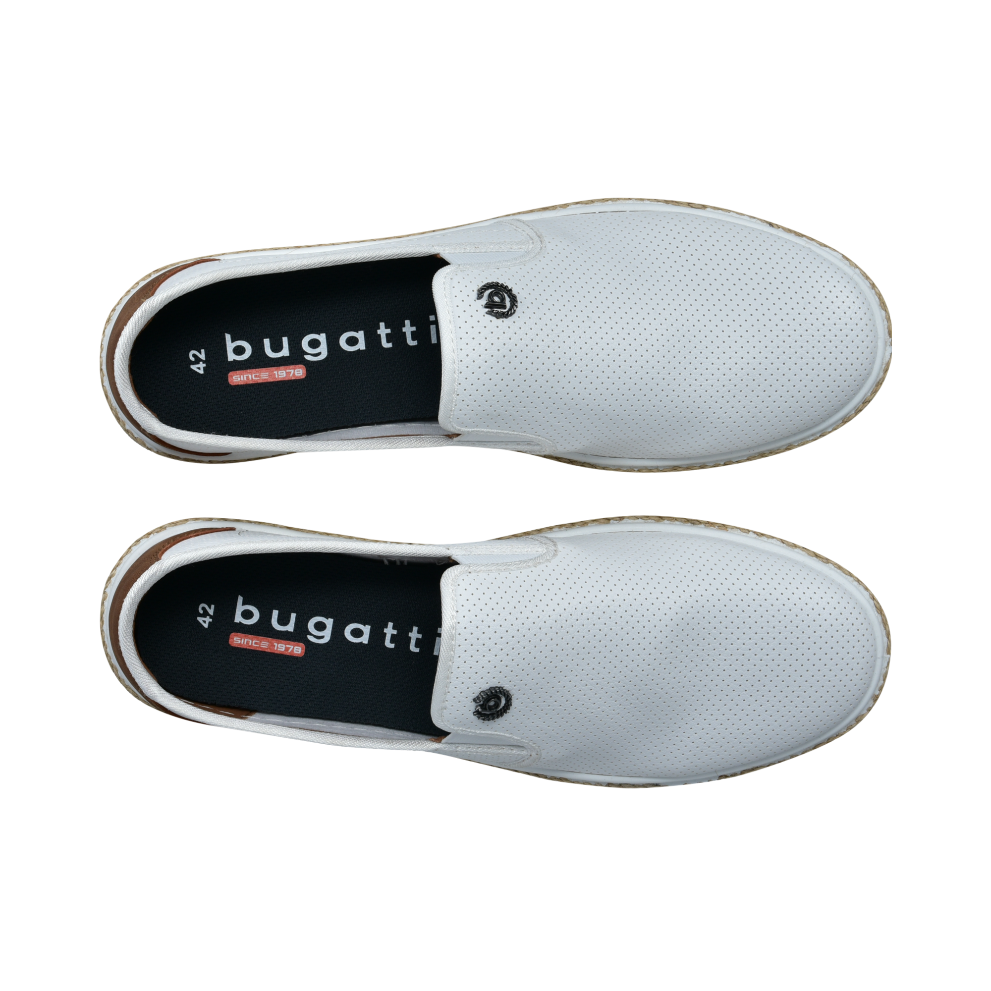 bugatti Slipper  Schlupfschuh, Sommerschuh, Espadrilles mit Perforation