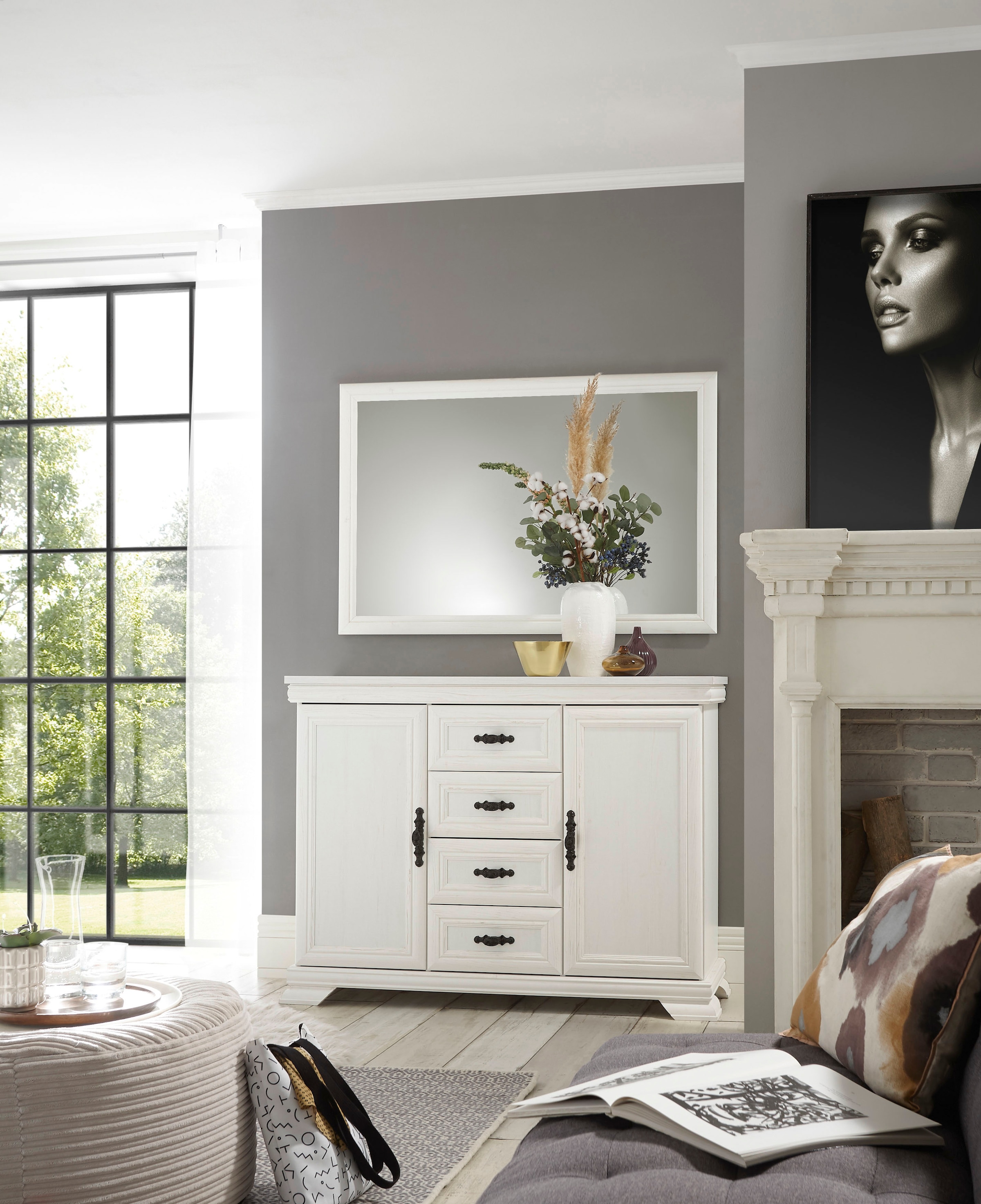 Home affaire Sideboard »Royal«, Breite ca. 128 cm