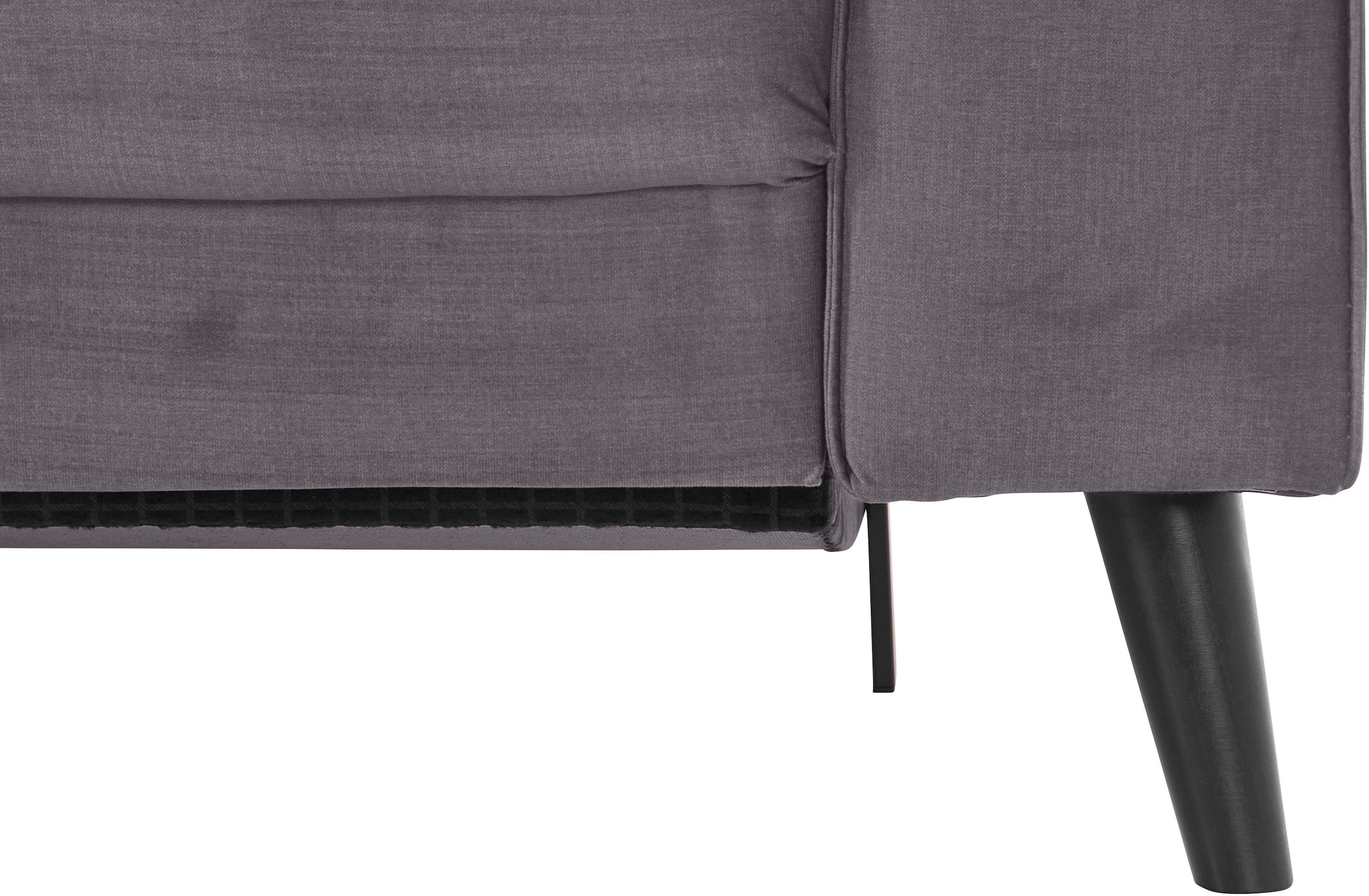 INOSIGN Ecksofa »Lumber Jack, elegant und bequem, Breite 280, hoher Fuß, L-Form«, in moderner Optik