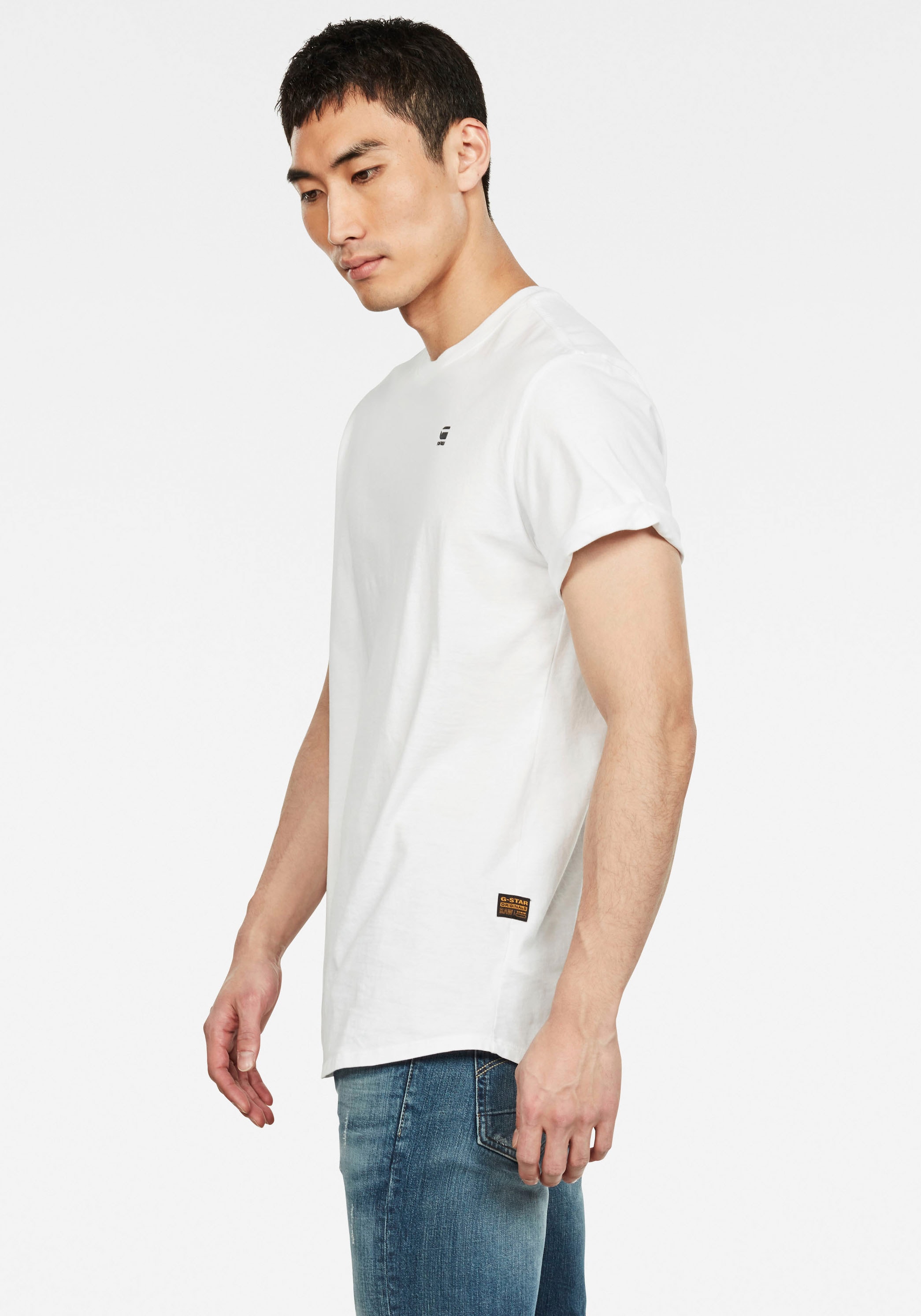 G-STAR T-Shirt »Lash«, mit kleinem Logo Stitching