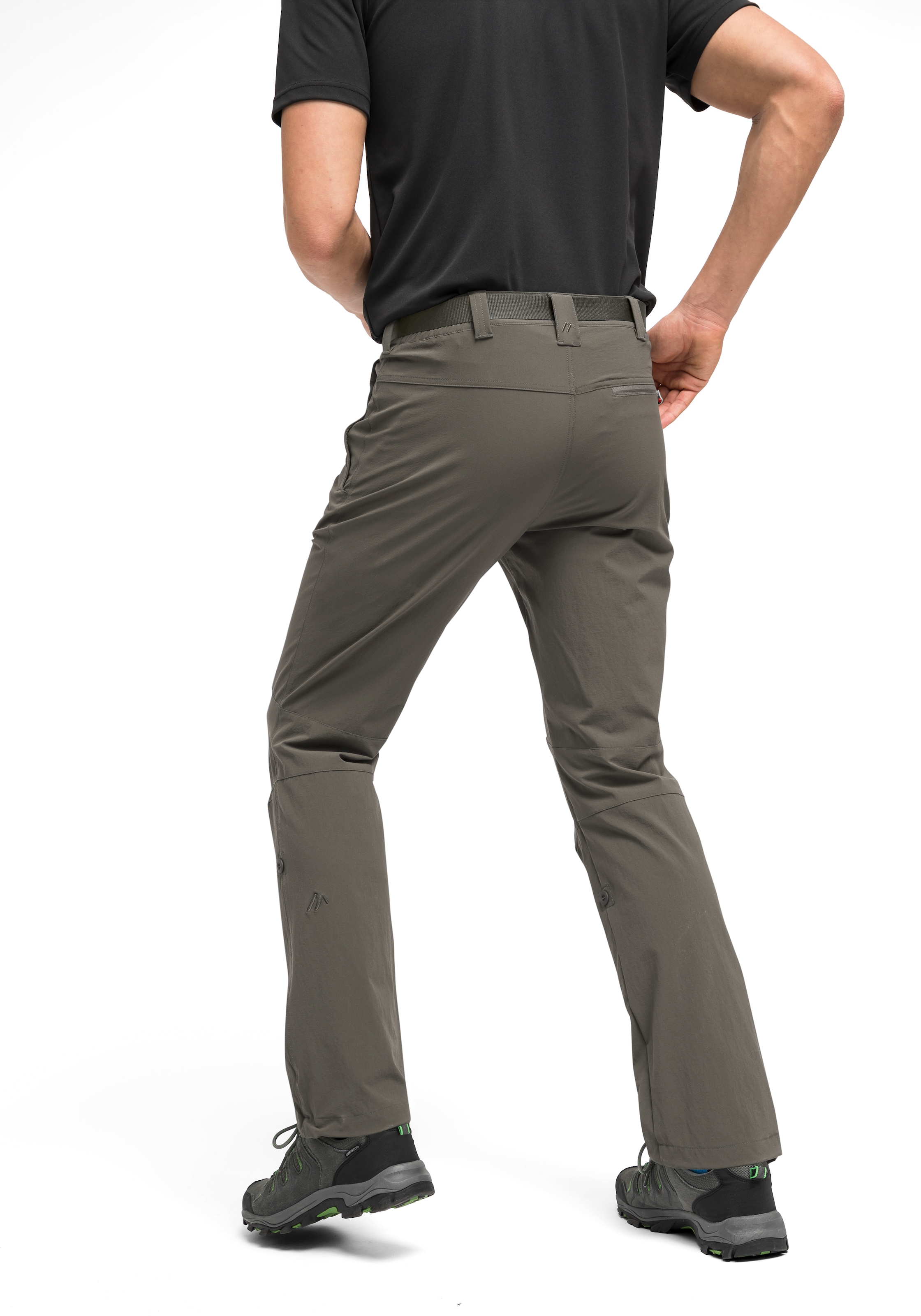 Maier Sports Funktionshose »Nil«, Herren Wanderhose, atmungsaktive Outdoor-Hose mit Roll up Funktion