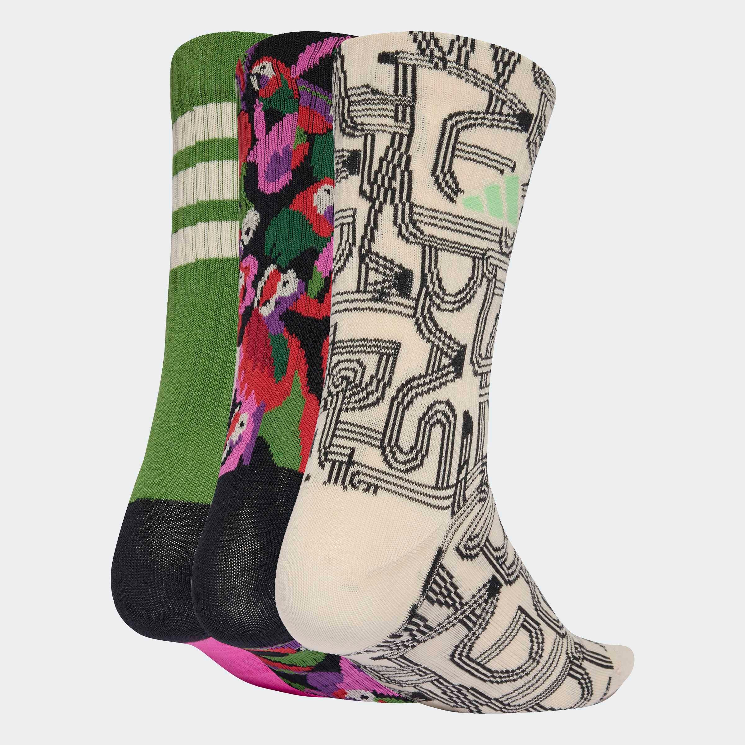 adidas Performance Funktionssocken »ADIDAS FARM 3PP« 3 Paar tlg. für Erwachsene, urbanes Basketballplatz-Design