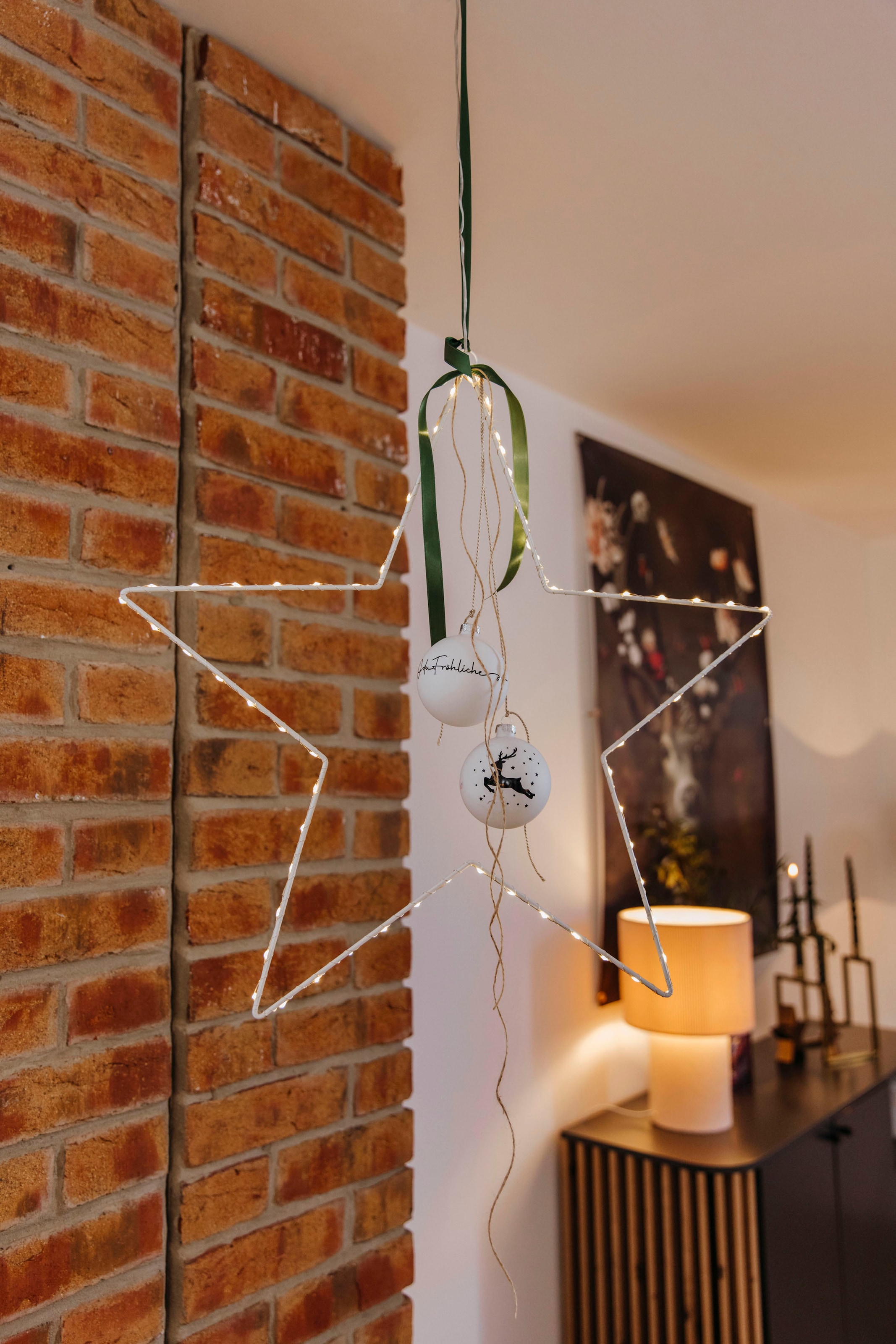AM Design LED Stern, aussen Draht, Jahren Aufhängen, mit aus Weihnachtsdeko Öse kaufen online Weihnachtsstern mit | zum XXL Garantie 3